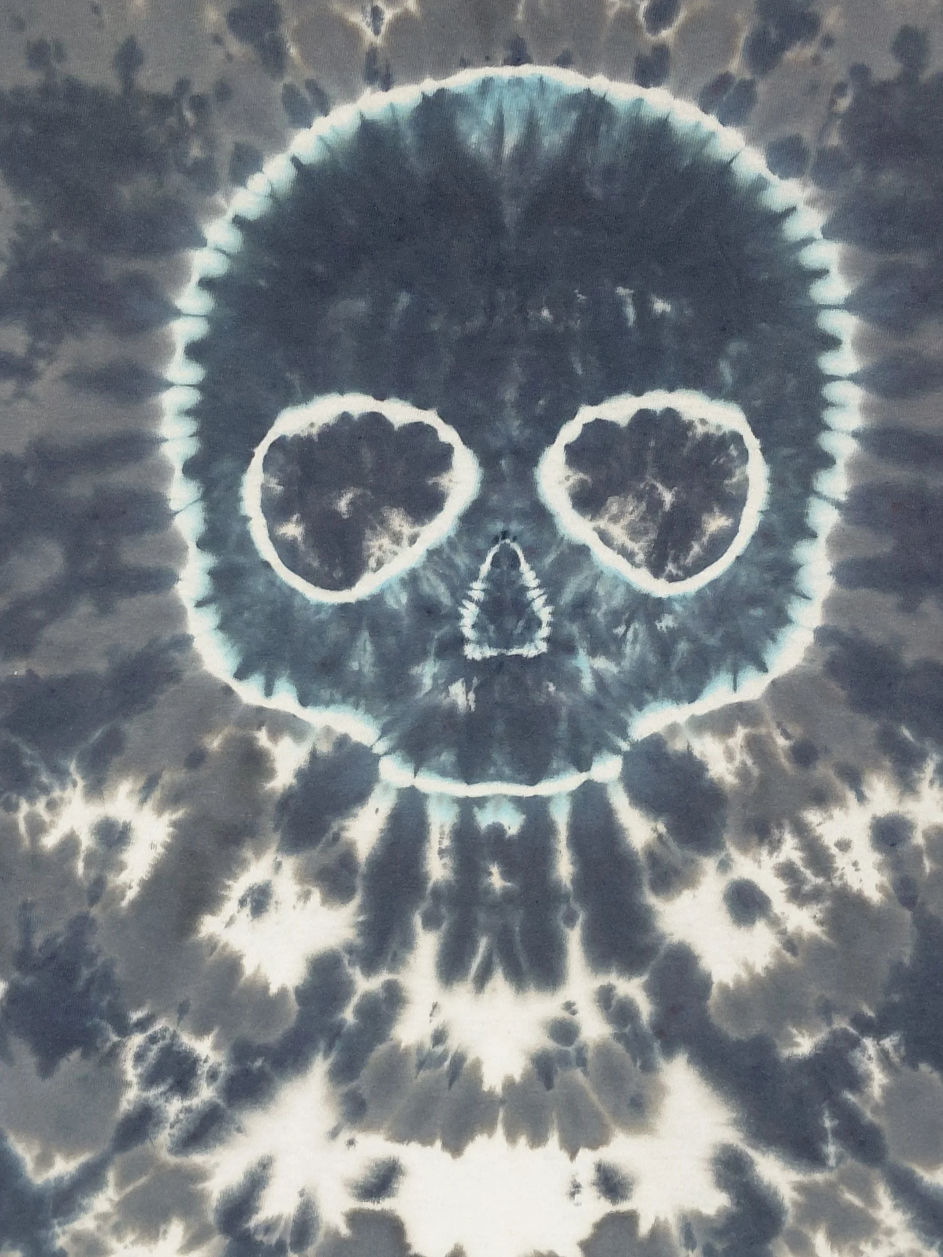 5x skull tie dye