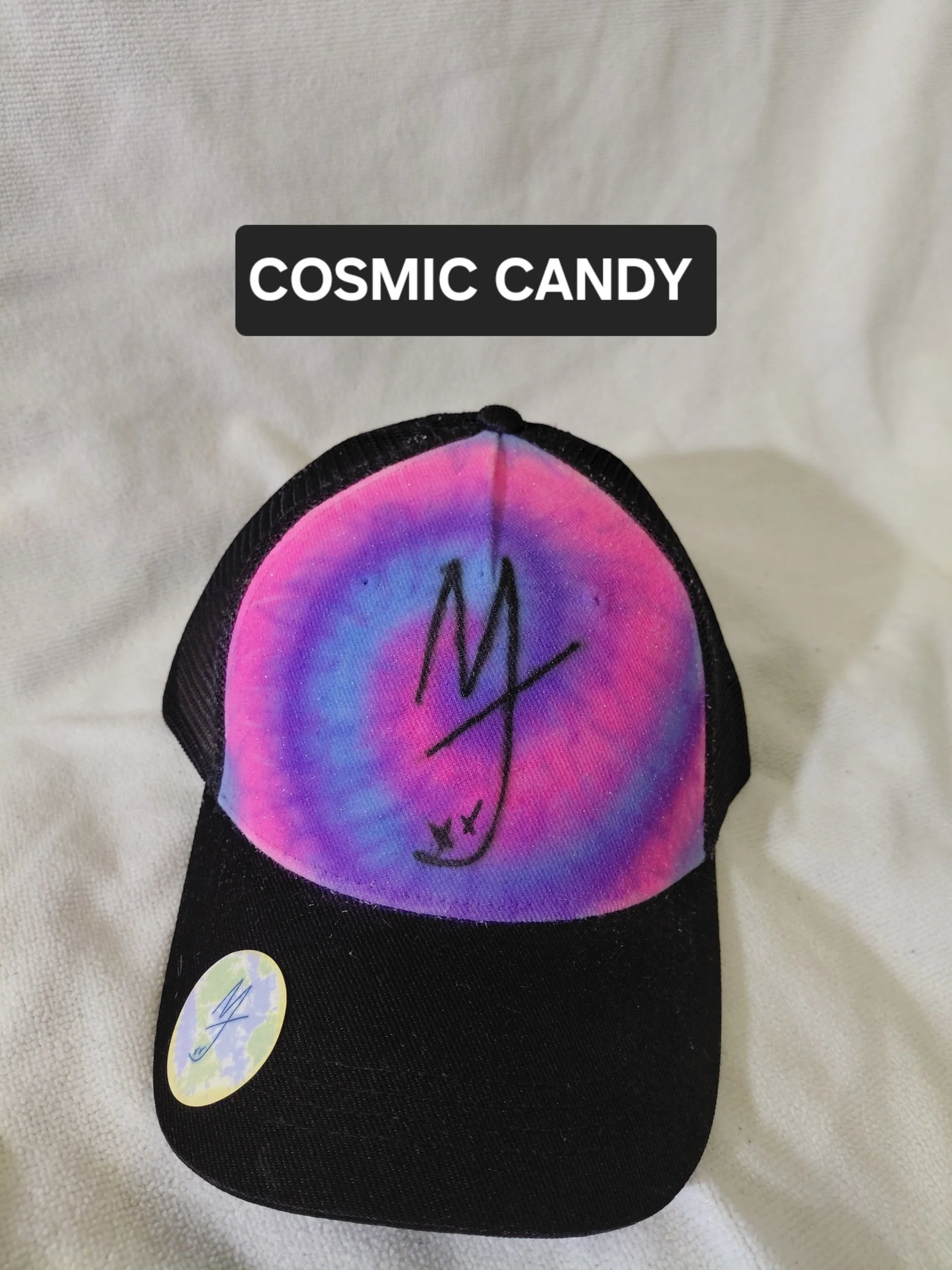 Cosmic Candy Tie-Dye Hat