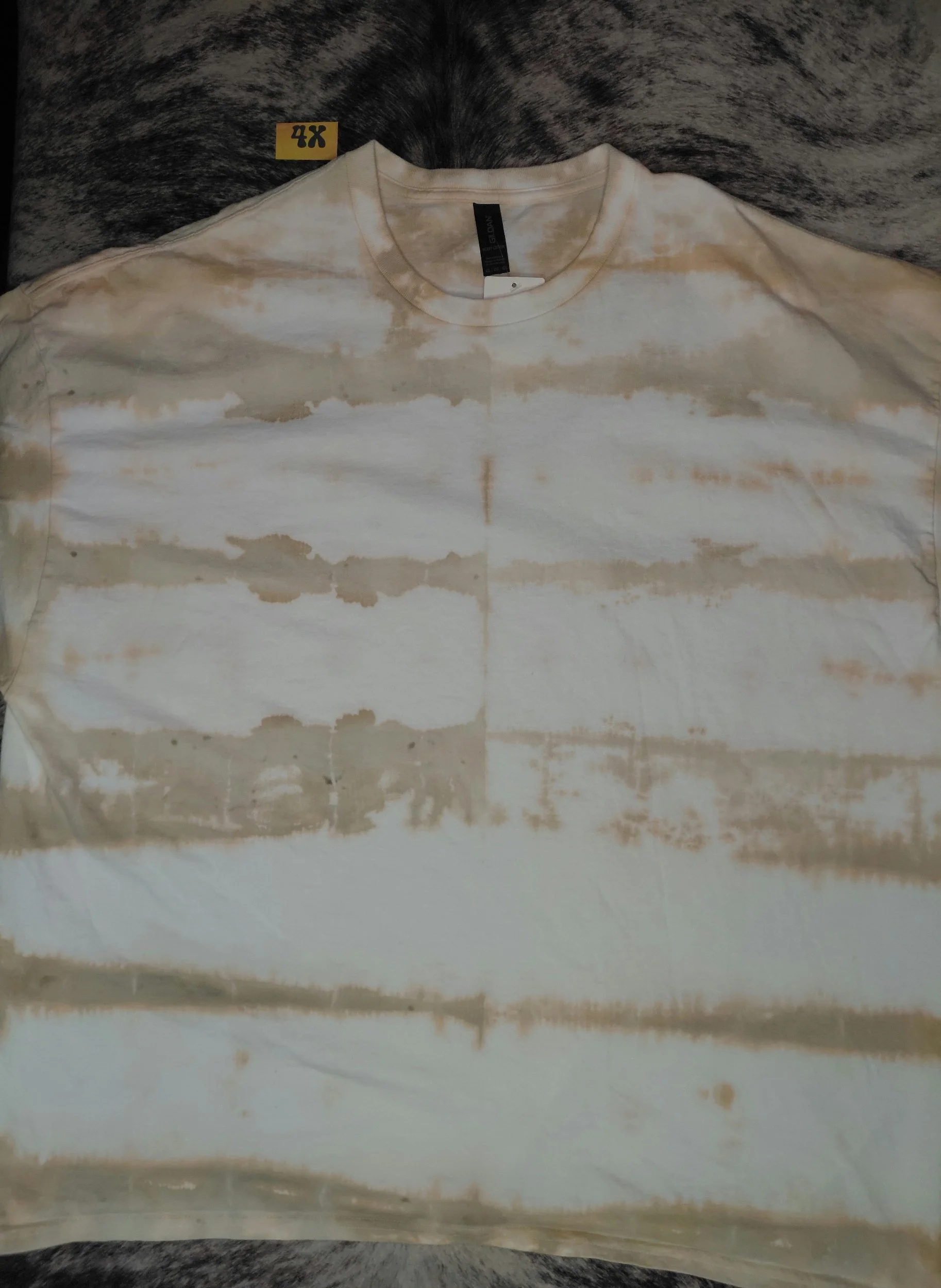 4x neutral tan tie-dye
