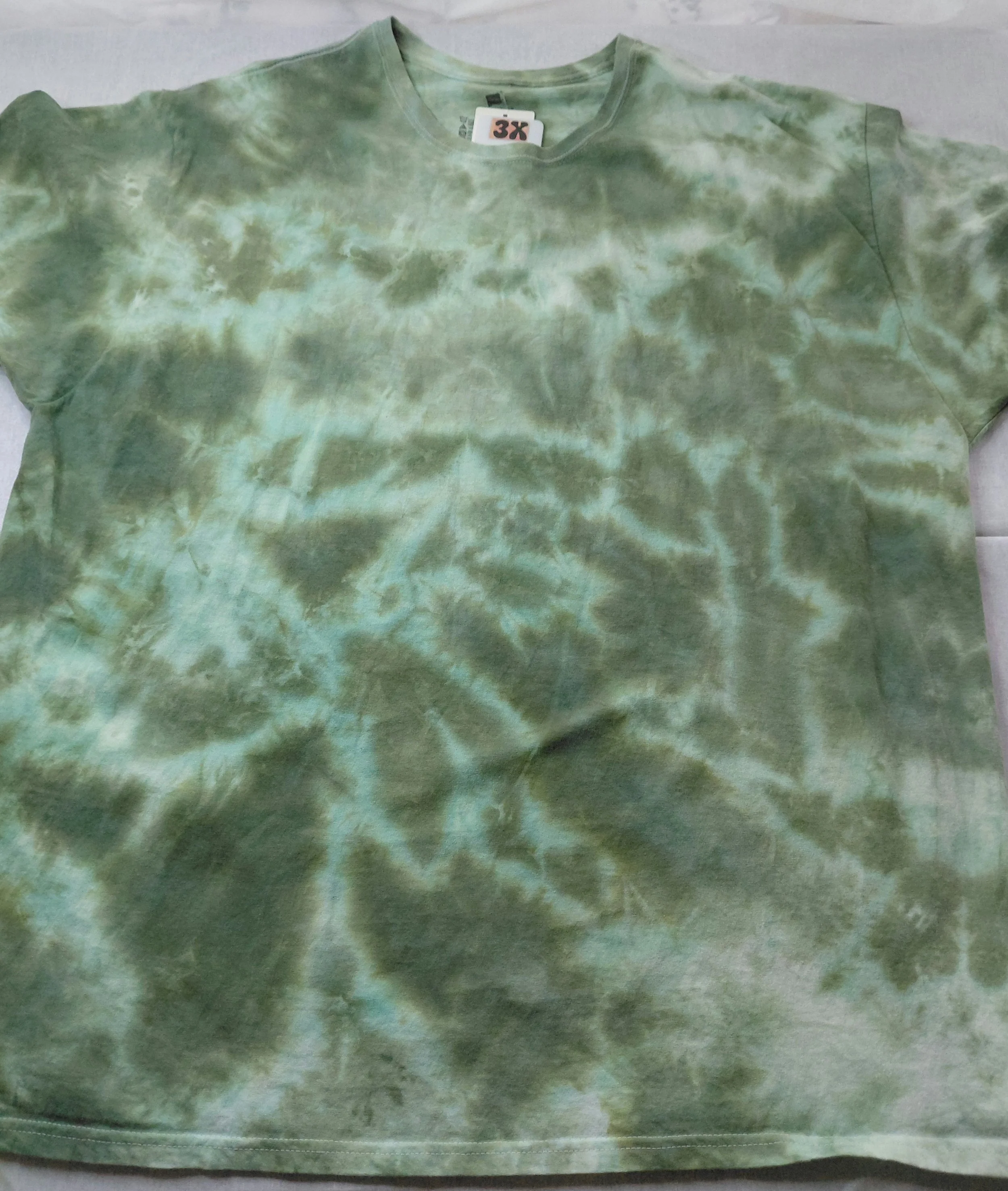 Moss Drift Tie-Dye Tee | Size 3X