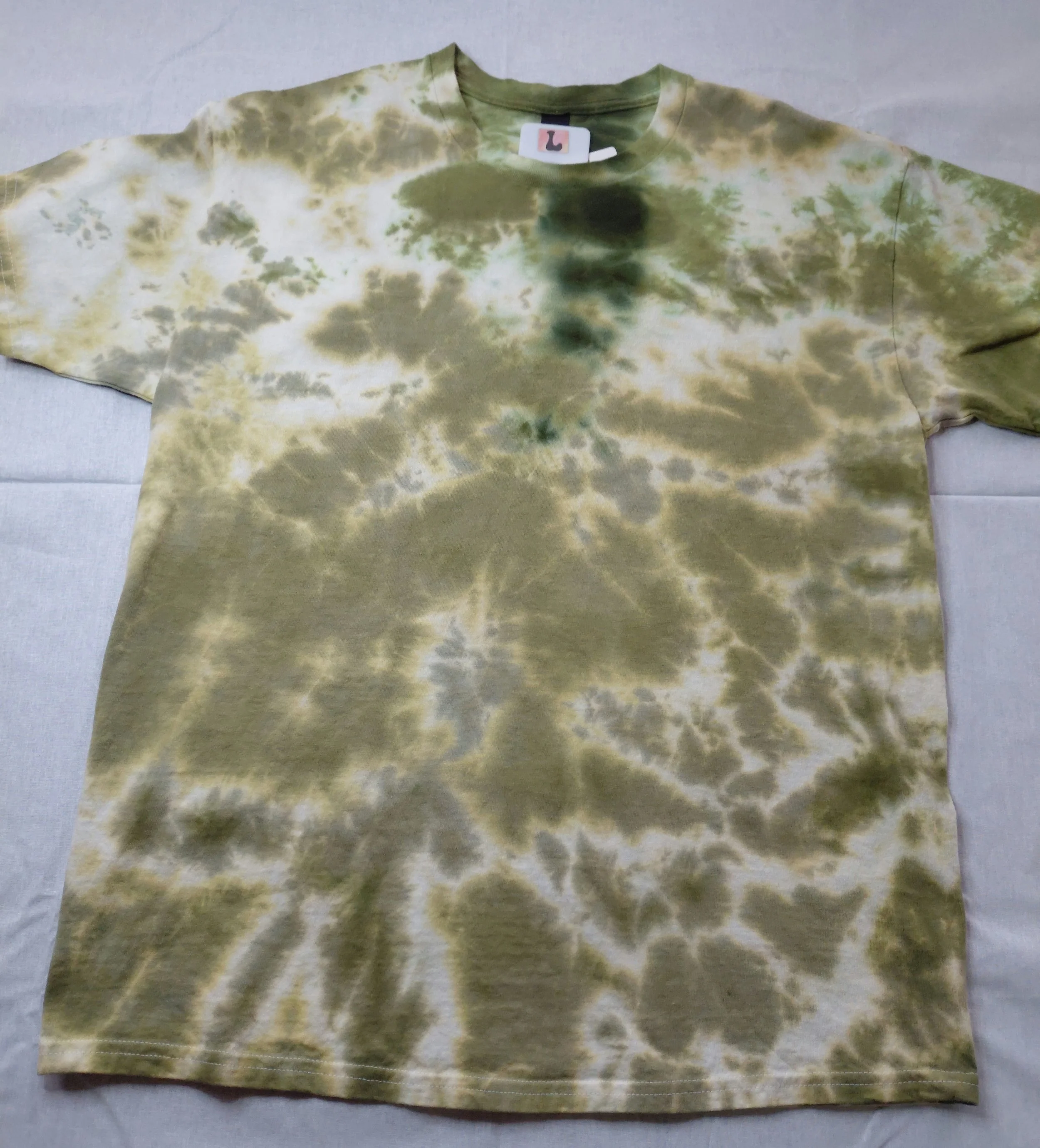 Moss Drift Tie-Dye Tee | Size Large