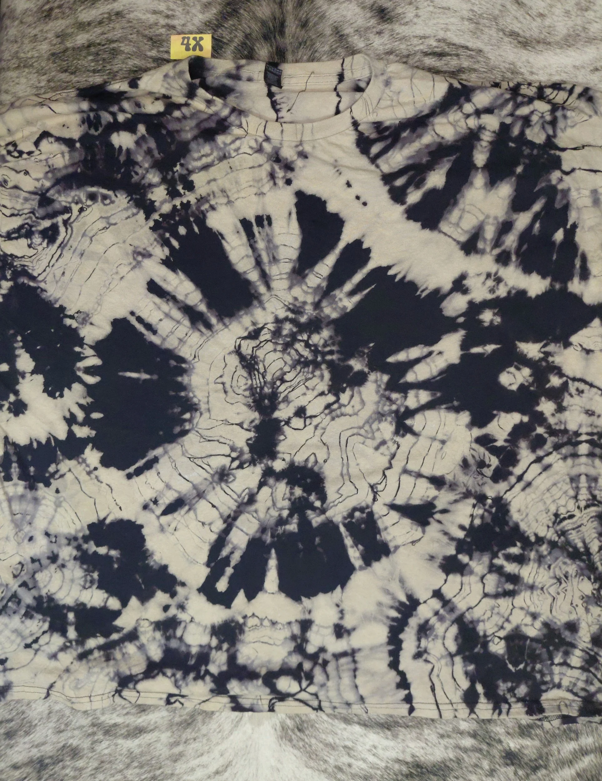 4x geode reverse tie-dye