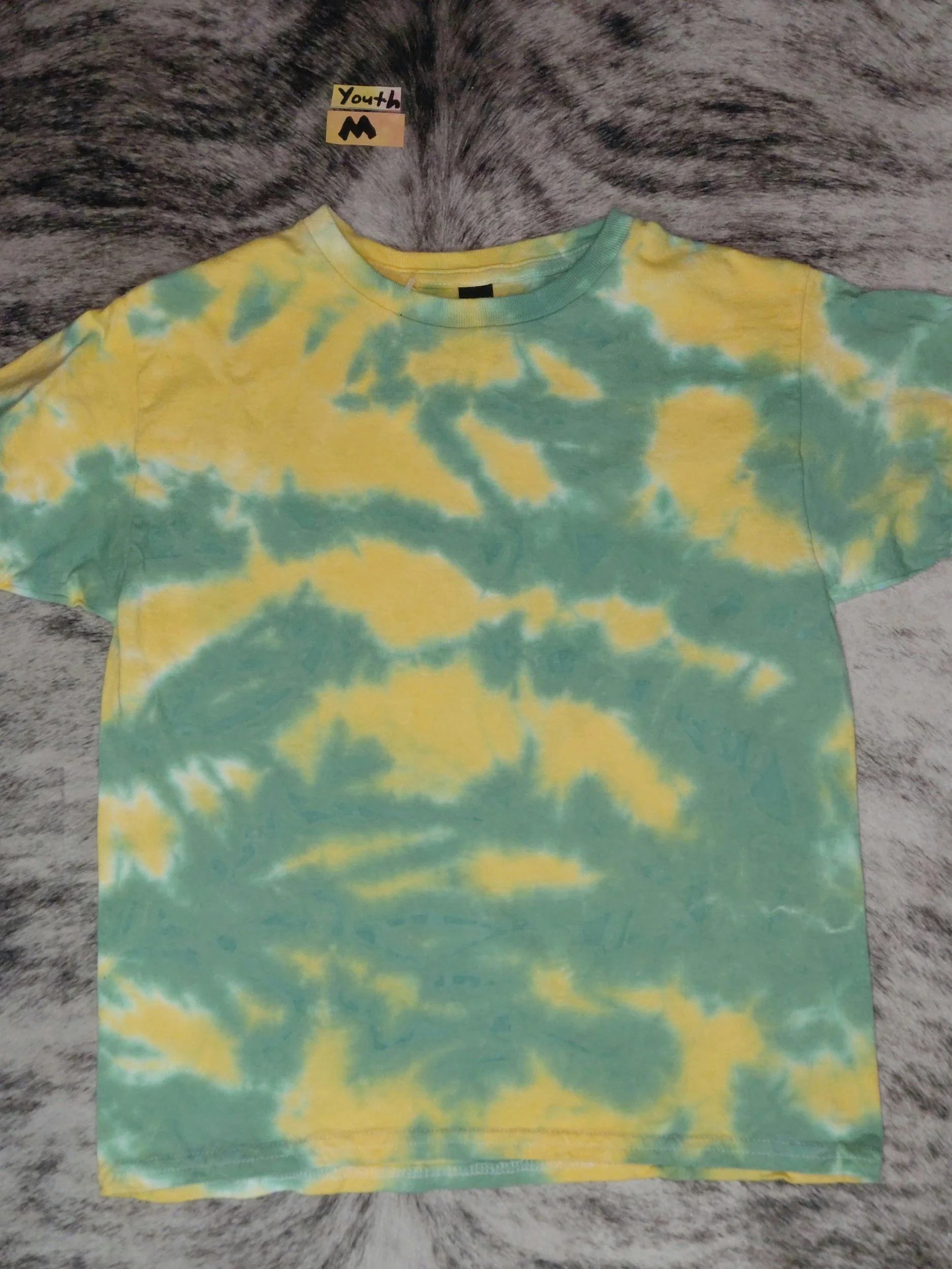 Medium Youth Green and gold team colors