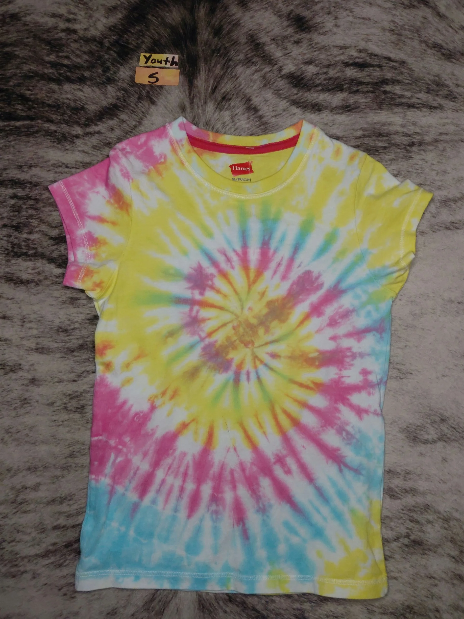 Small girls youth tie-dye