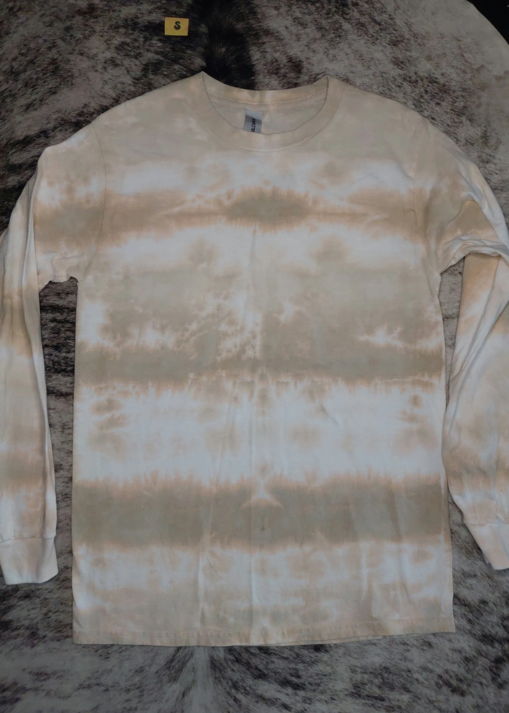Small neutral tan long sleeve