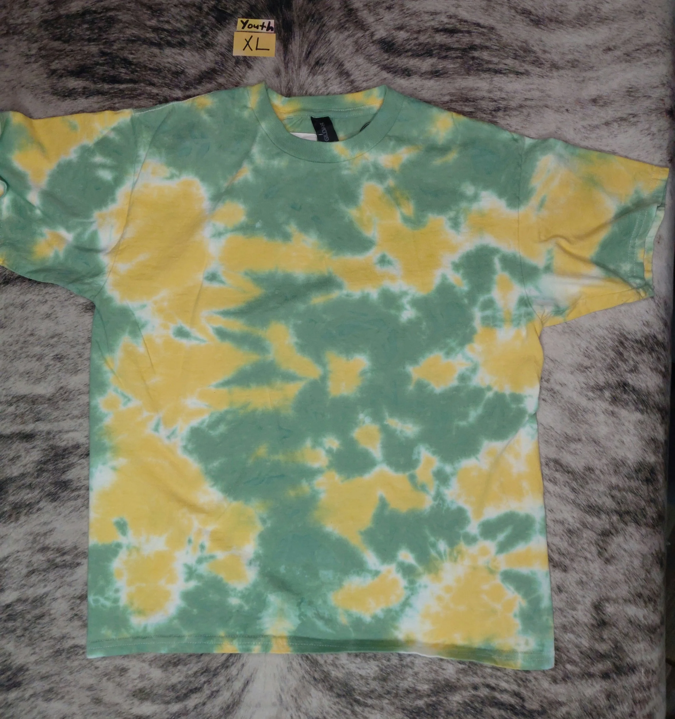 XL youth team colors green and gold