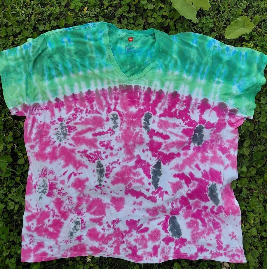 Watermelon 4X Tall V-Neck