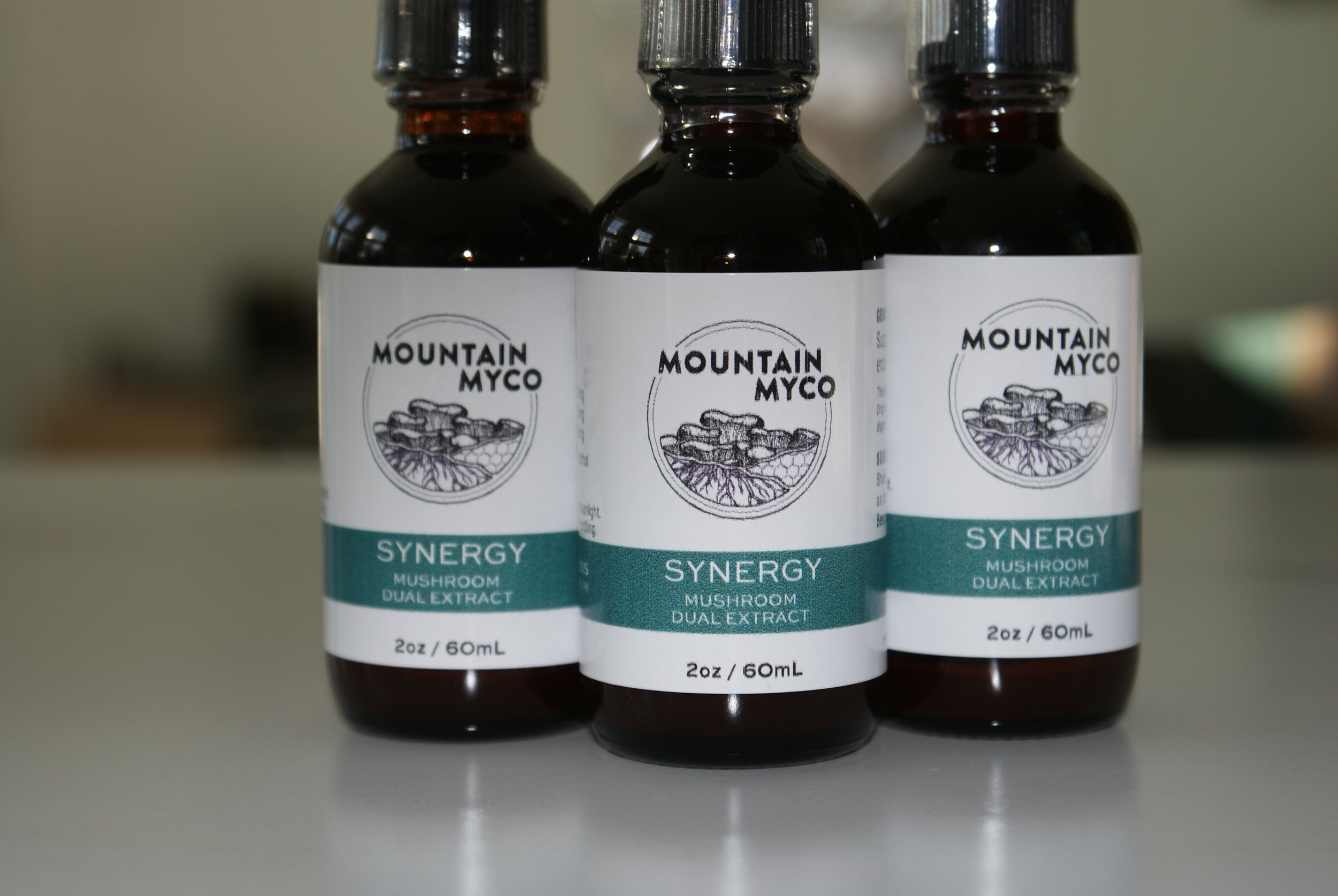 Synergy – Reishi, Chaga & Cordyceps Dual Extract