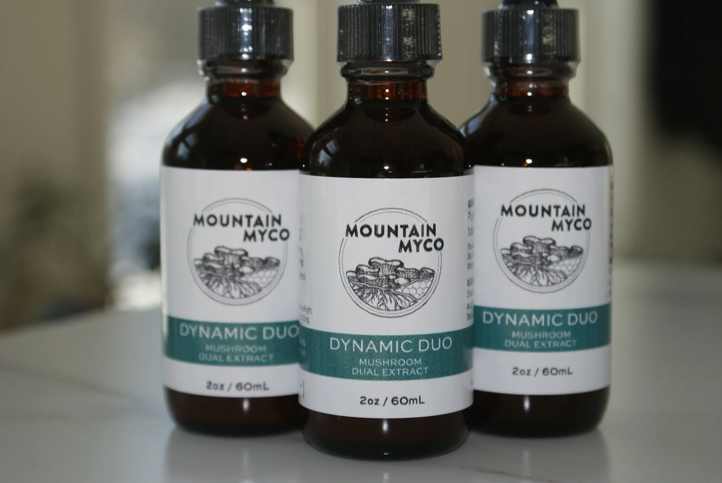 Dynamic Duo- Reishi & Lion's Mane Dual Extract