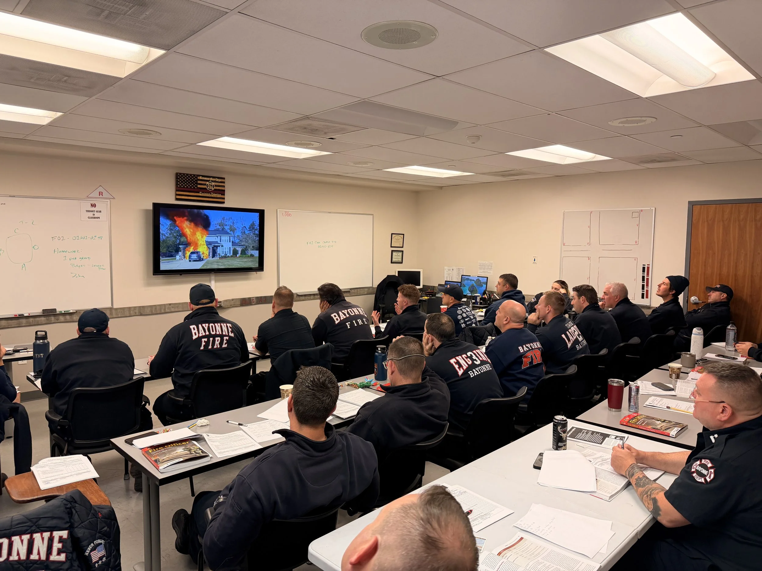 NJ DFS Fire Officer 1 For Bayonne Fire Department 