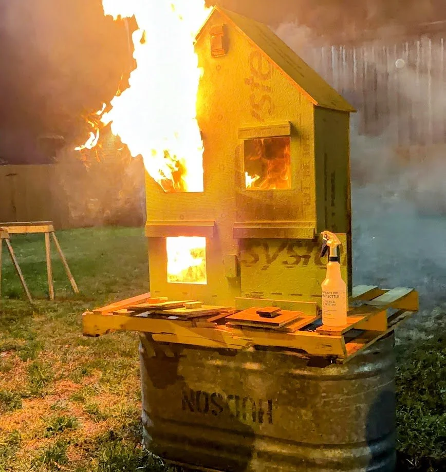 Fire Behavior & Thermal Imaging Burn House Training For the Holland Township Fire Department 