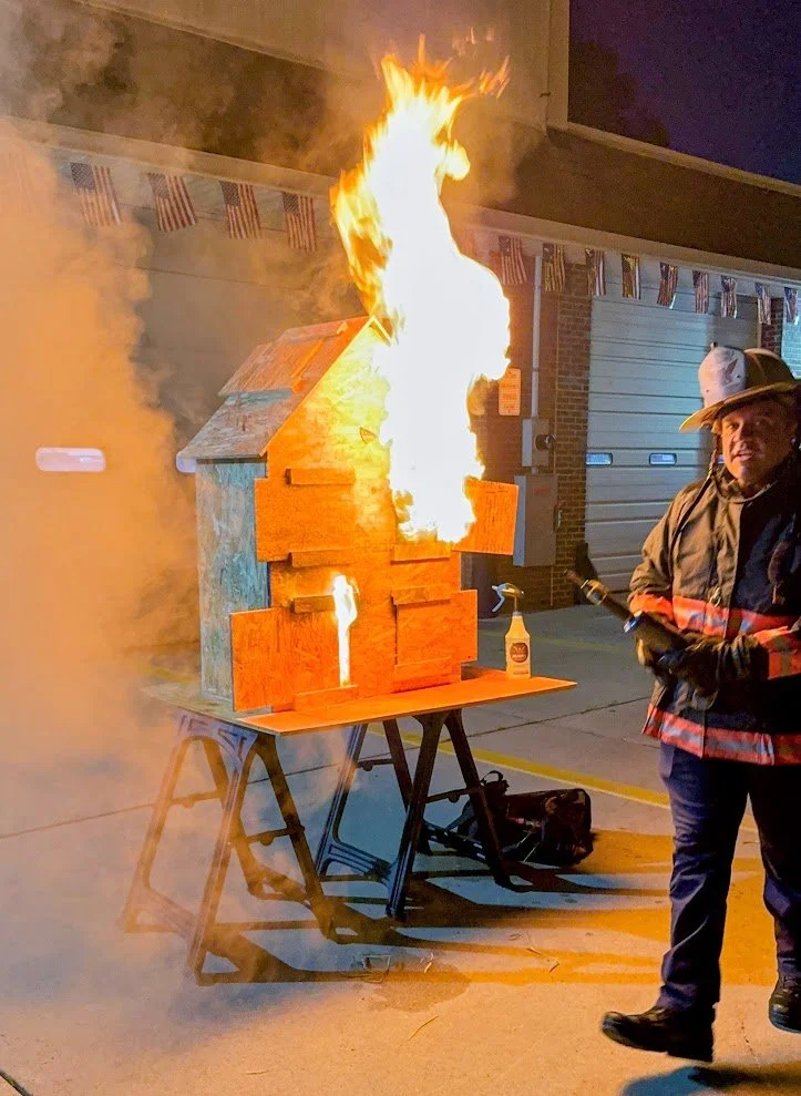 Understanding Fire Dynamics & Thermal Imaging Training for the Emerson Fire Department 