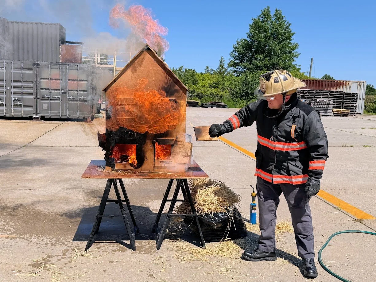 Fire Behavior and Seek FirePro 300 Training for the Hillsborough Fire Department. Second Offering 
