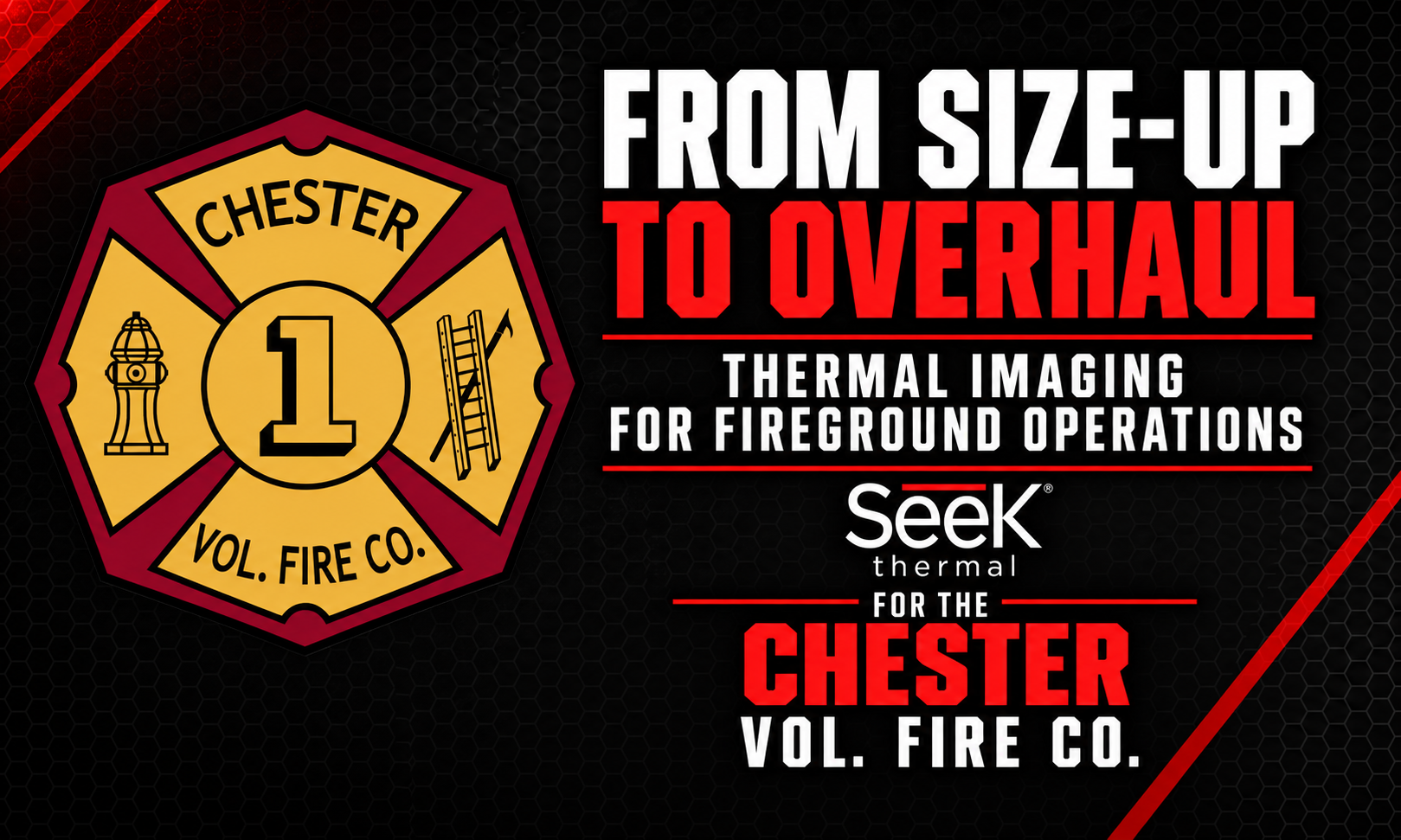 From Size-up to overhaul: Thermal Imaging for Fireground Operations / Seek FirePro 300 training with live Fire Demo (First Offering) (Copy) (Copy)