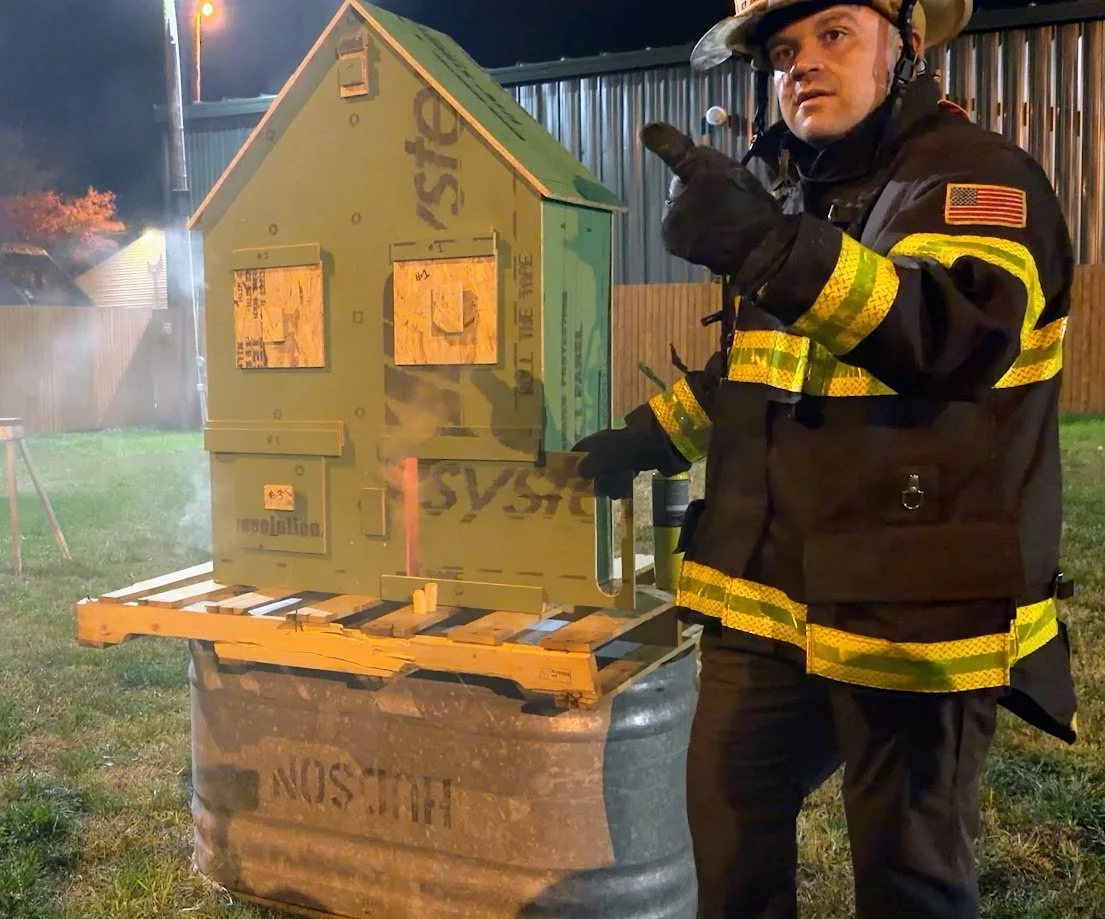 BC Arroyo at a Seek FirePro 300 Training Class for the Monmouth Beach Fire Department 10/2025 