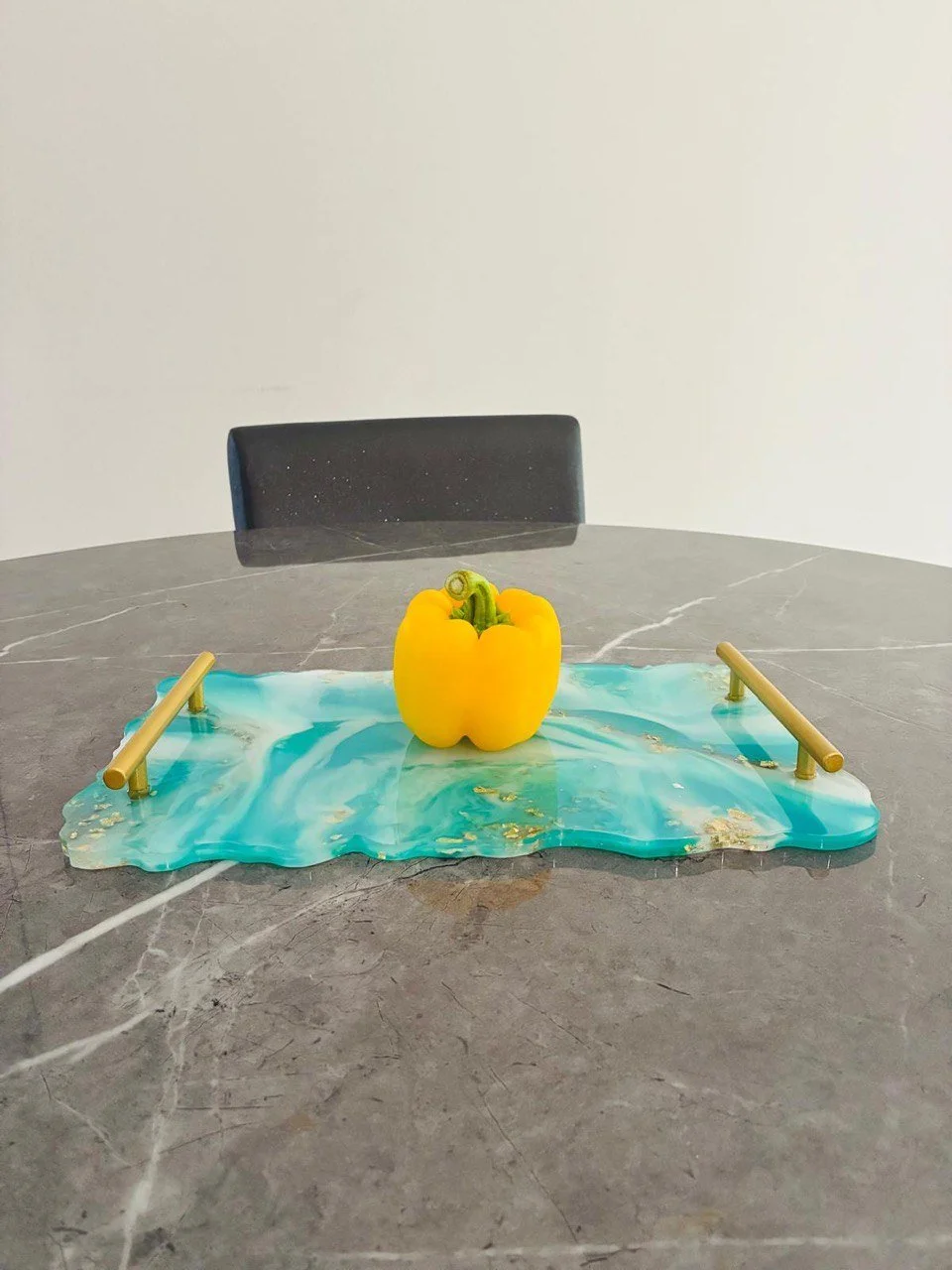 Luxury Handmade Resin Serving Tray