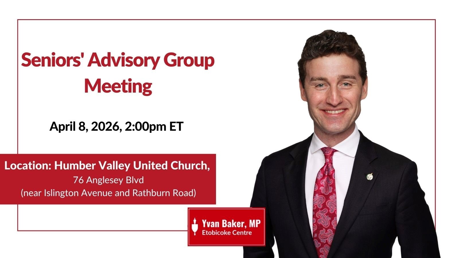 Seniors' Advisory Group Meeting - Hospice Care in Etobicoke