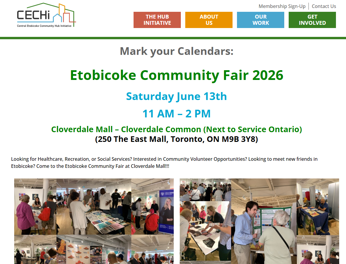 CECHi Etobicoke Community Fair 2026