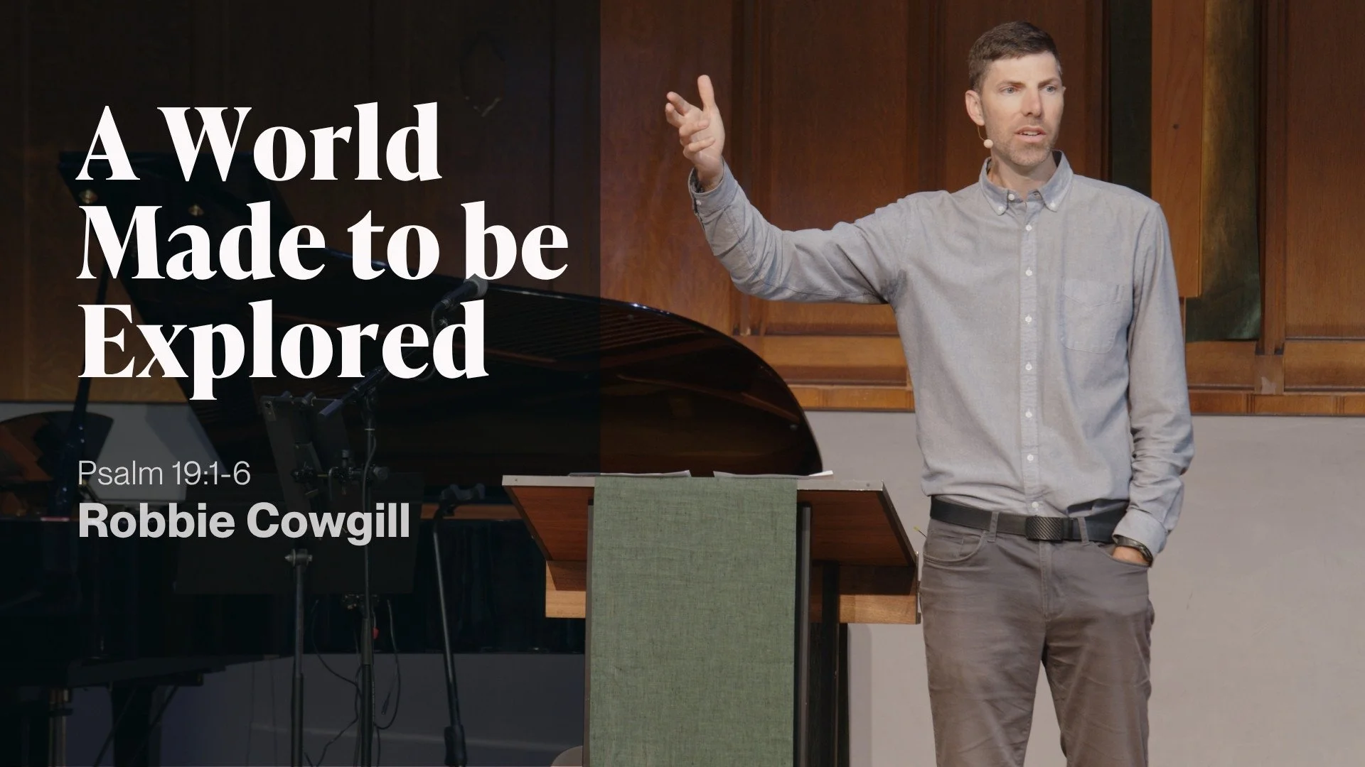 A World Made to be Explored