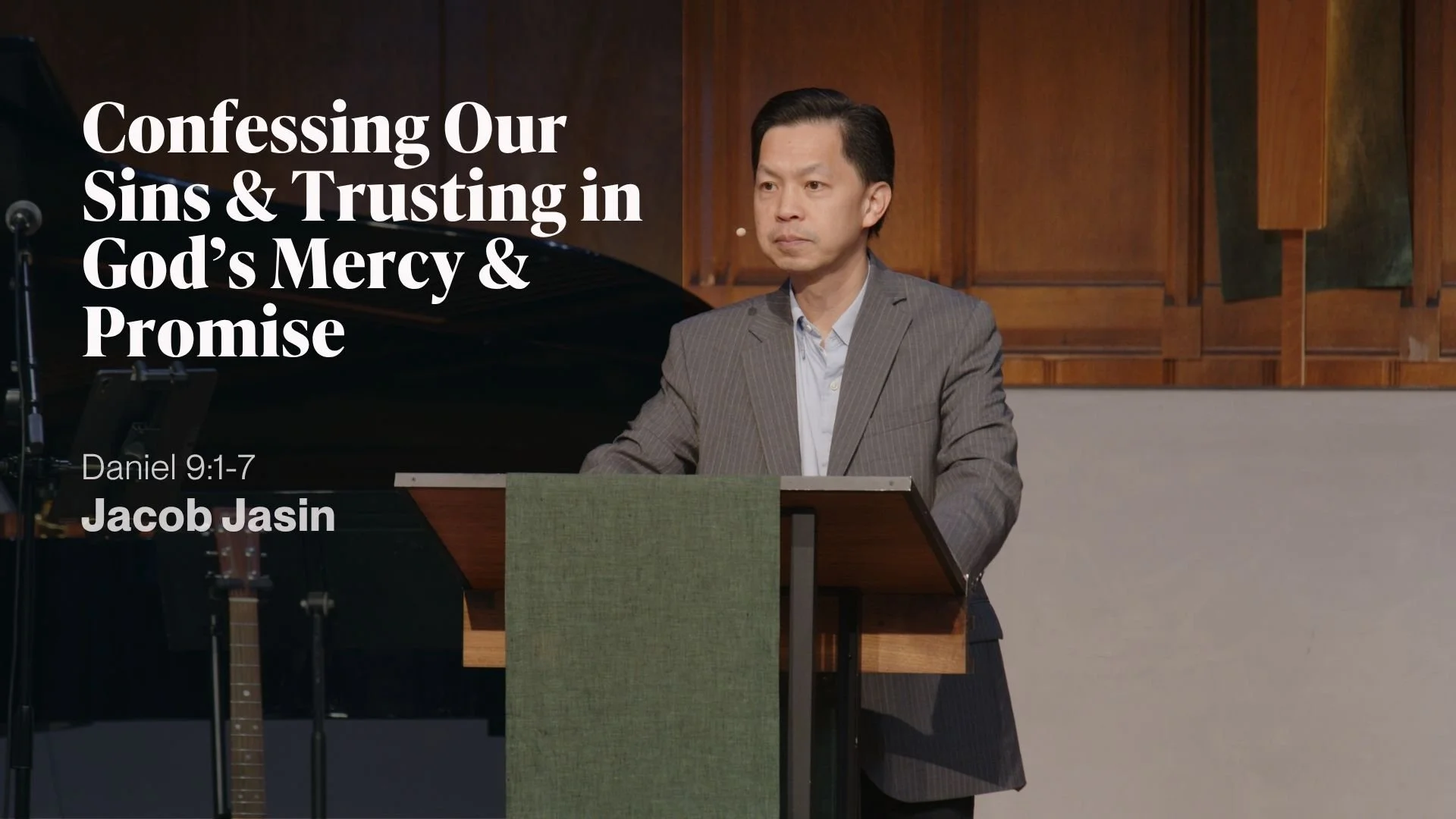 Confessing Our Sins &amp; Trusting in God’s Mercy &amp; Promise