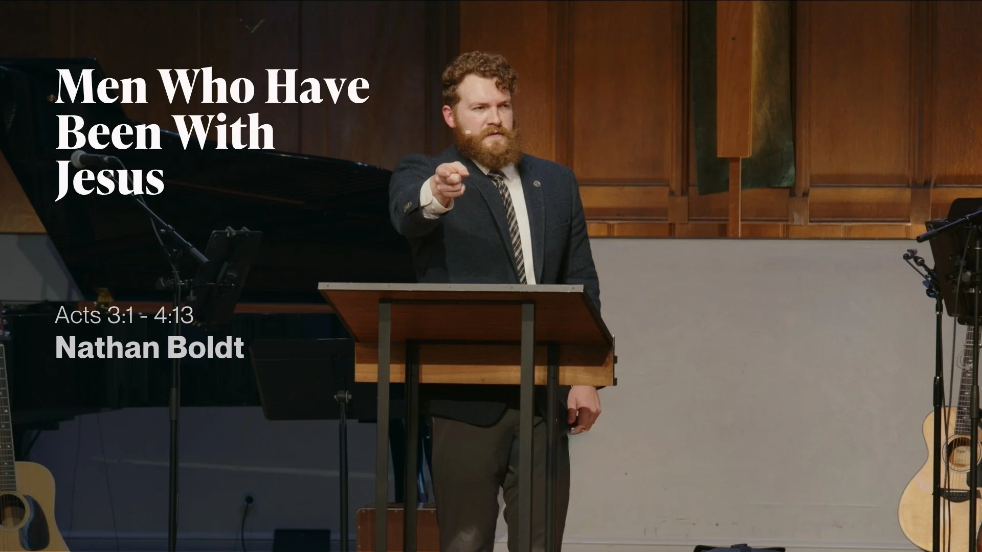 Men Who Have Been With Jesus
