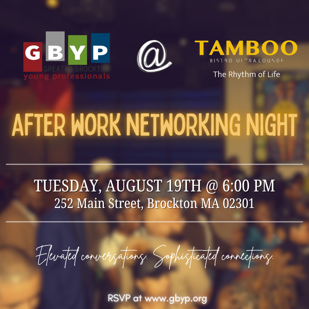 August After Work Networking @ Tamboo Bistro