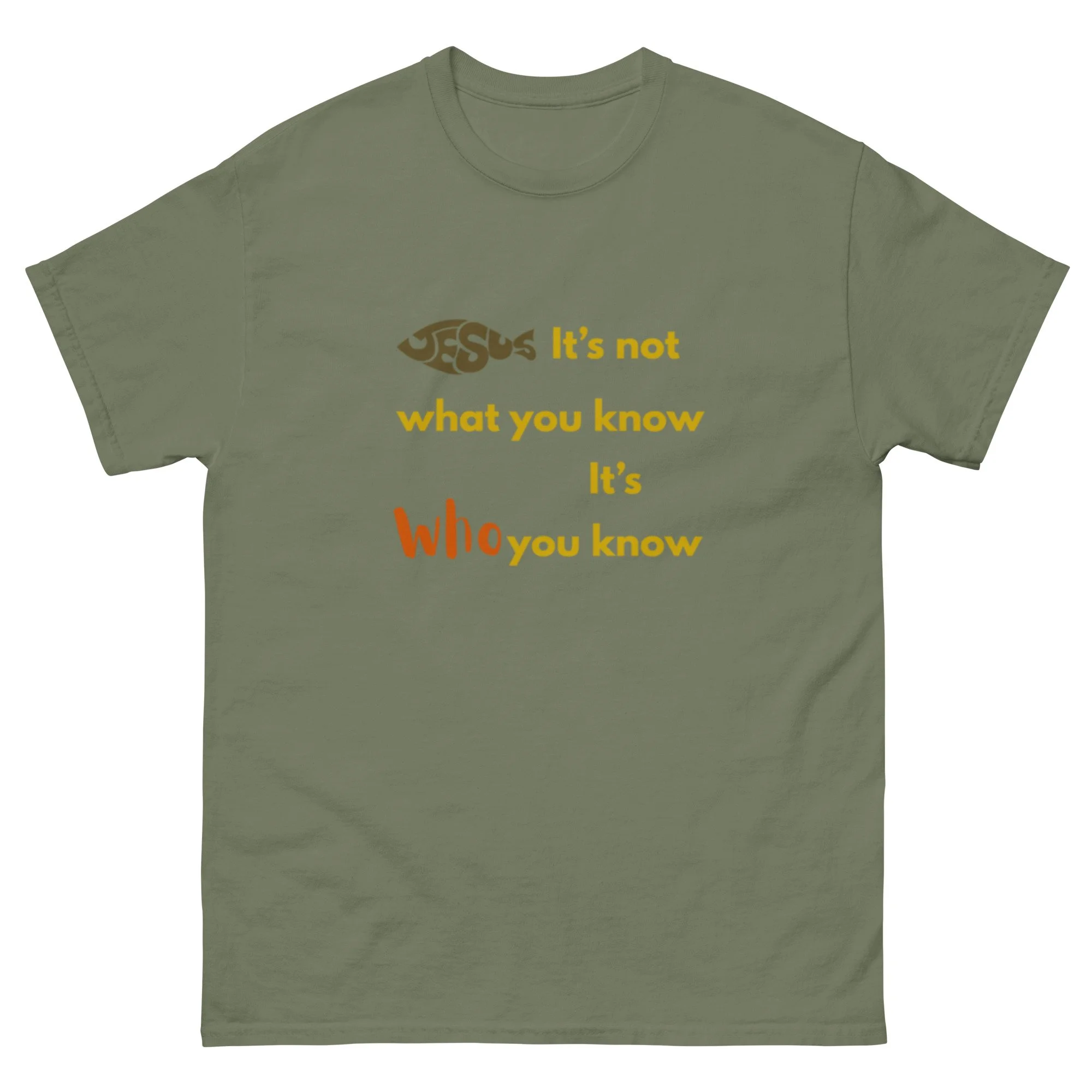 It's Who you know T Shirt