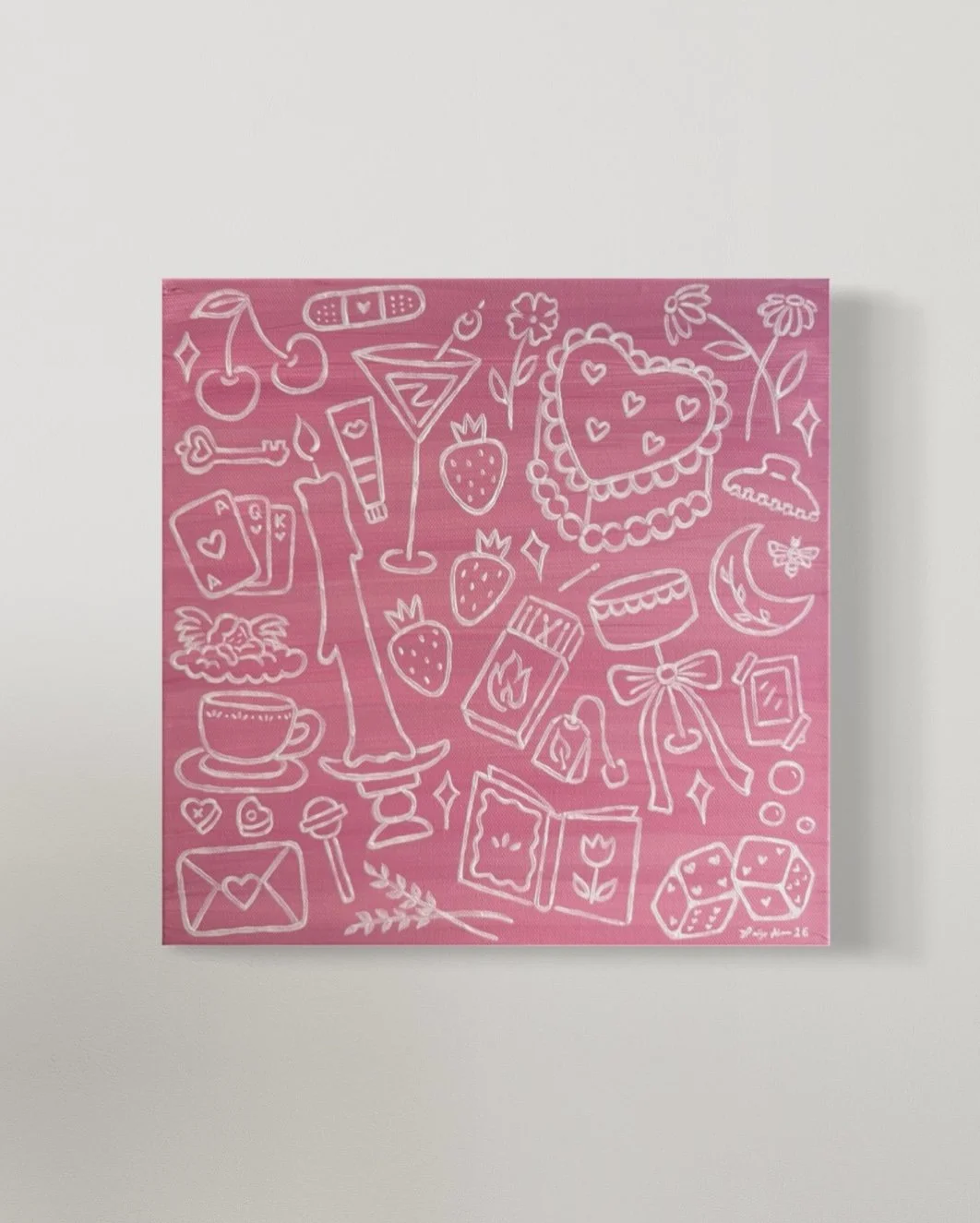 Sugar, Spice, and Everything Nice | 12"x12" | 2026 [SOLD]