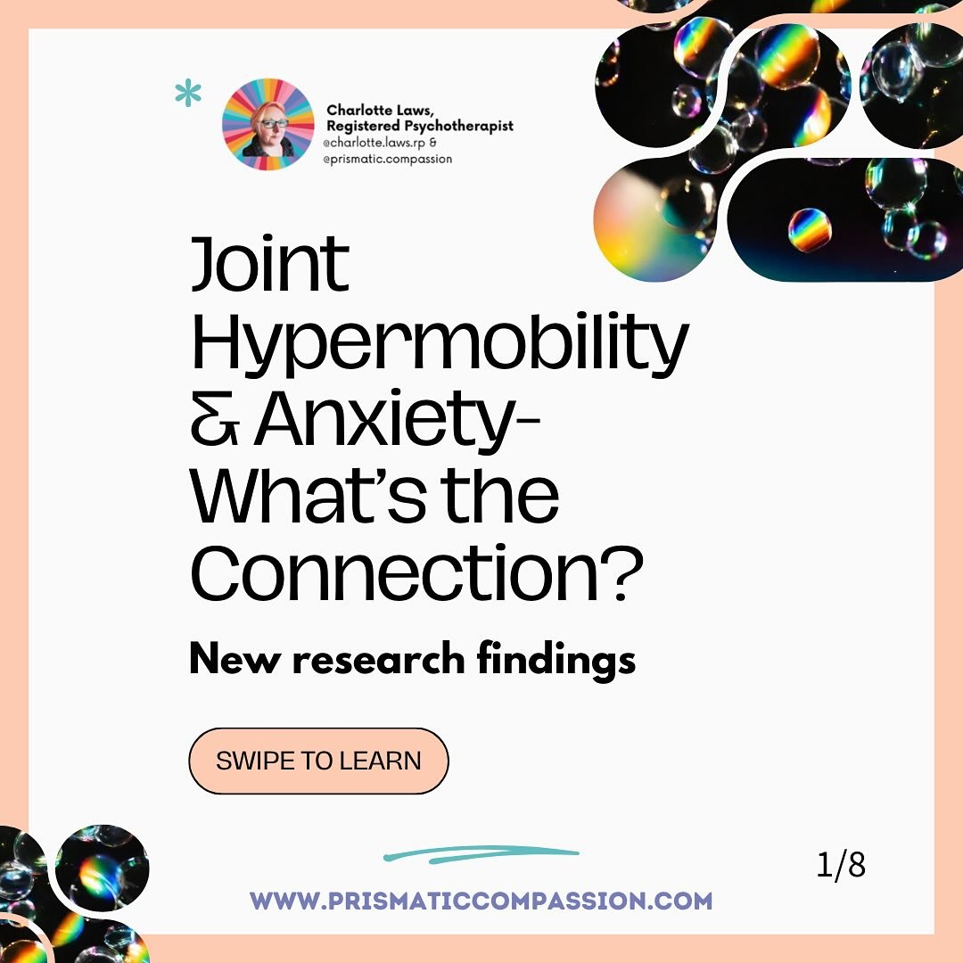 Did you know that joint hypermobility and anxiety are deeply connected? 🤯 Research from Neural Processes Linking Joint Hypermobility and Anxiety: Key Roles for the Amygdala and Insular Cortex (2025) found that people with hypermobile joints are way 