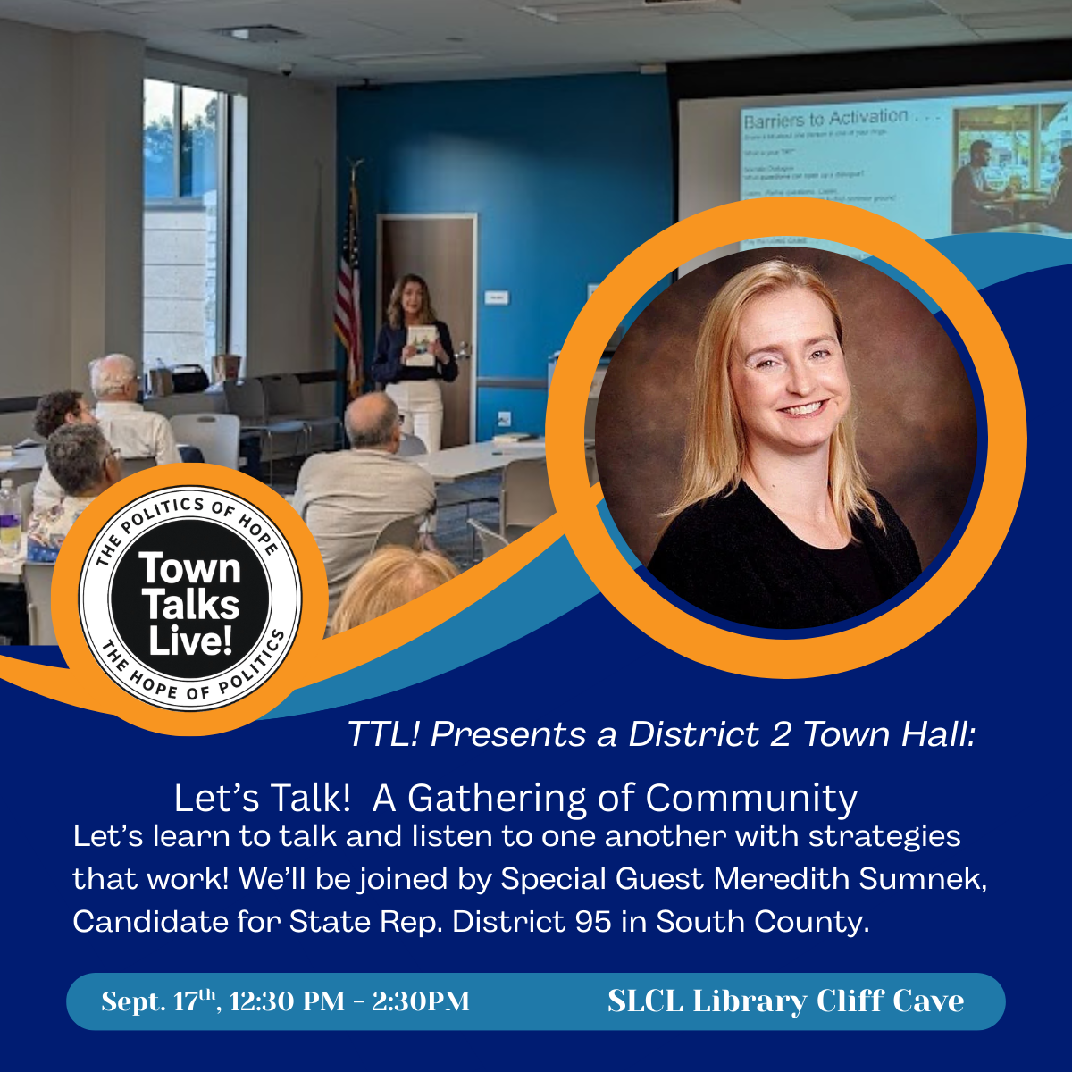 Let's Talk! A Gathering of Community: A Town Talks Style Town Hall