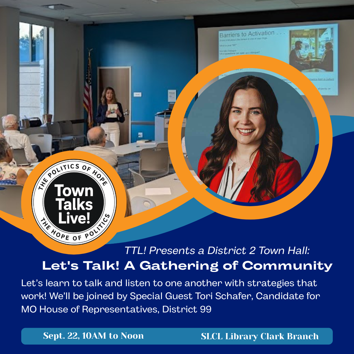 Let’s Talk! A Gathering of Community: A Town Talks Style Town Hall!