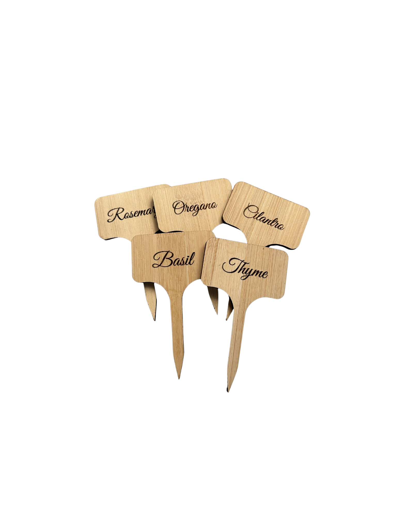 Wood Herb & Plant Markers