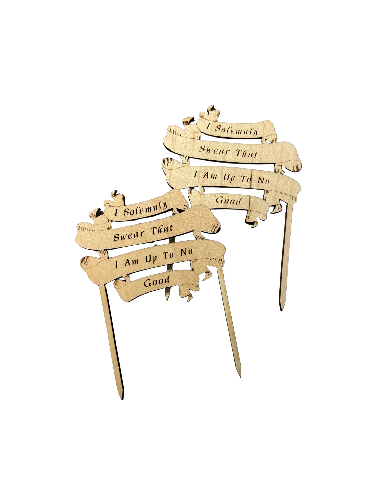 I Solemnly Swear Harry Potter Cake Topper