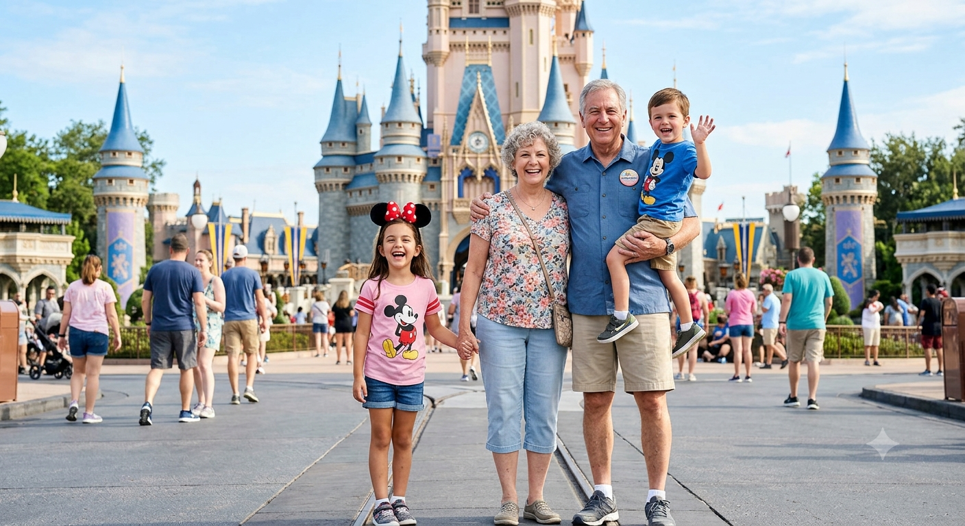 Grandparents at Disney World