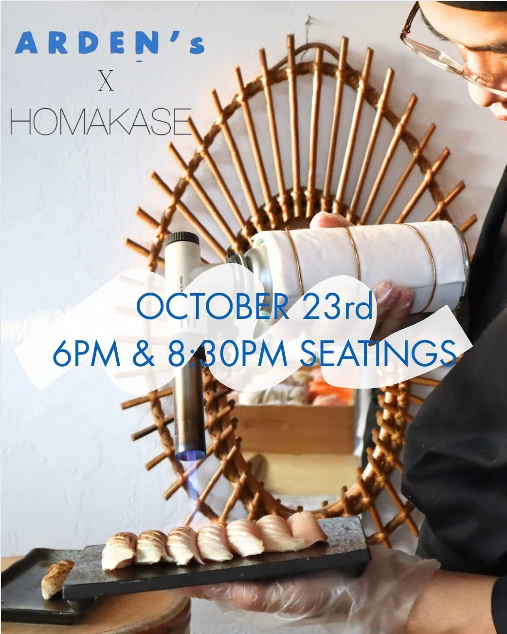 Back by popular demand: Arden&rsquo;s &times; Ten homakase returns for a second round! 🍣 New courses, same counter, another night to remember.

Spots limited, reserve in stories &amp; bio 🍱