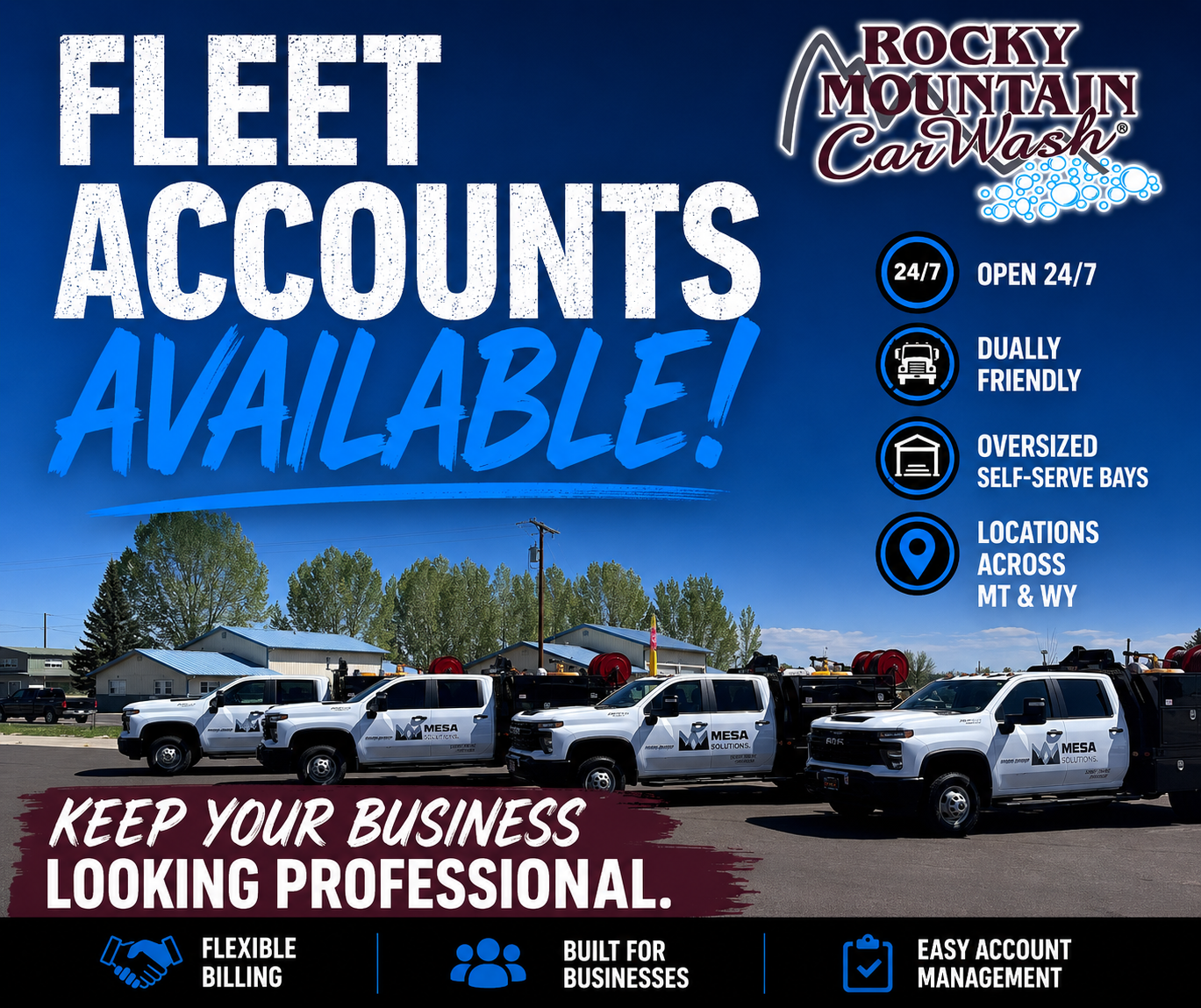 Fleet Accounts for Businesses in Rock Springs and Cheyenne