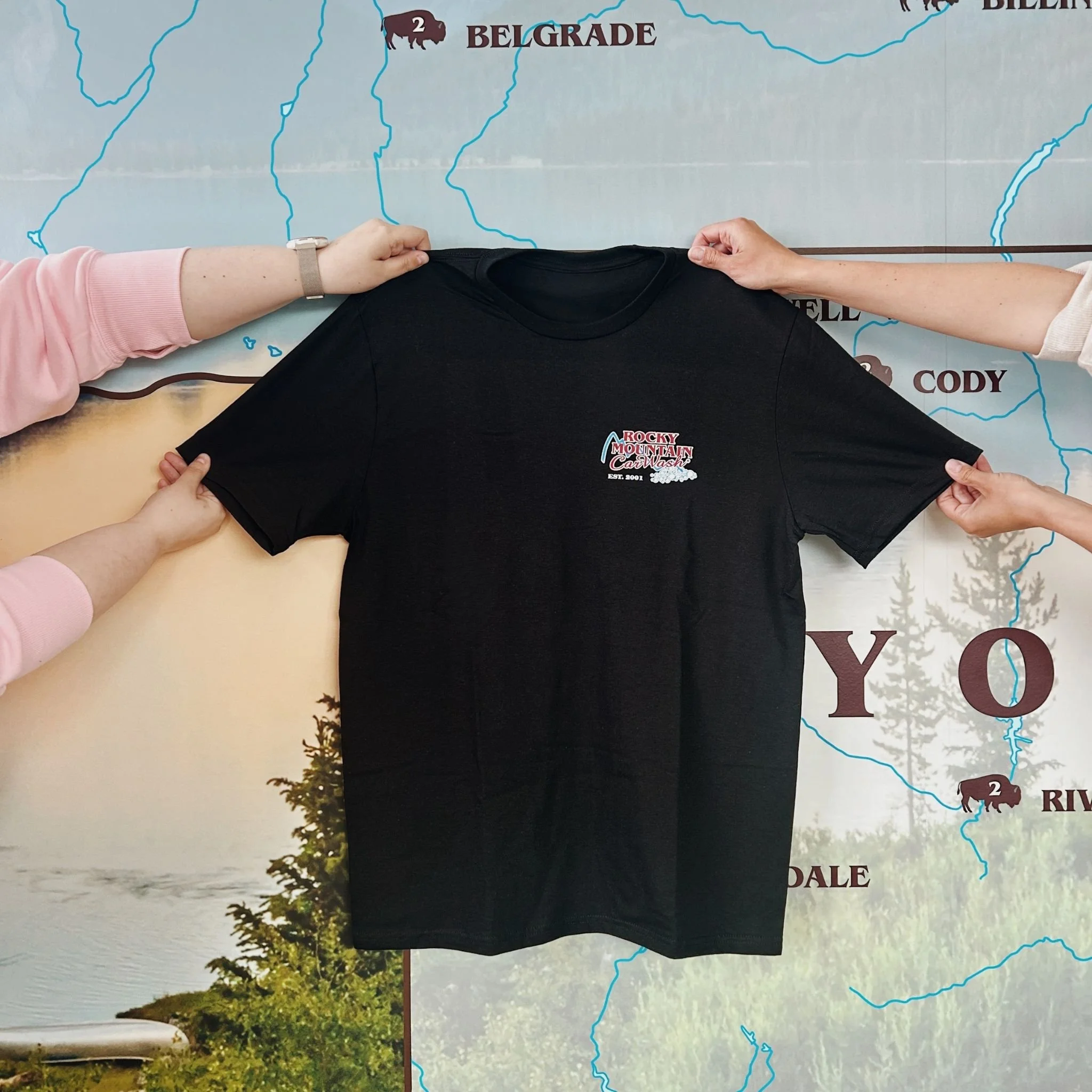 Black T-Shirt | Rocky Mountain Car Wash