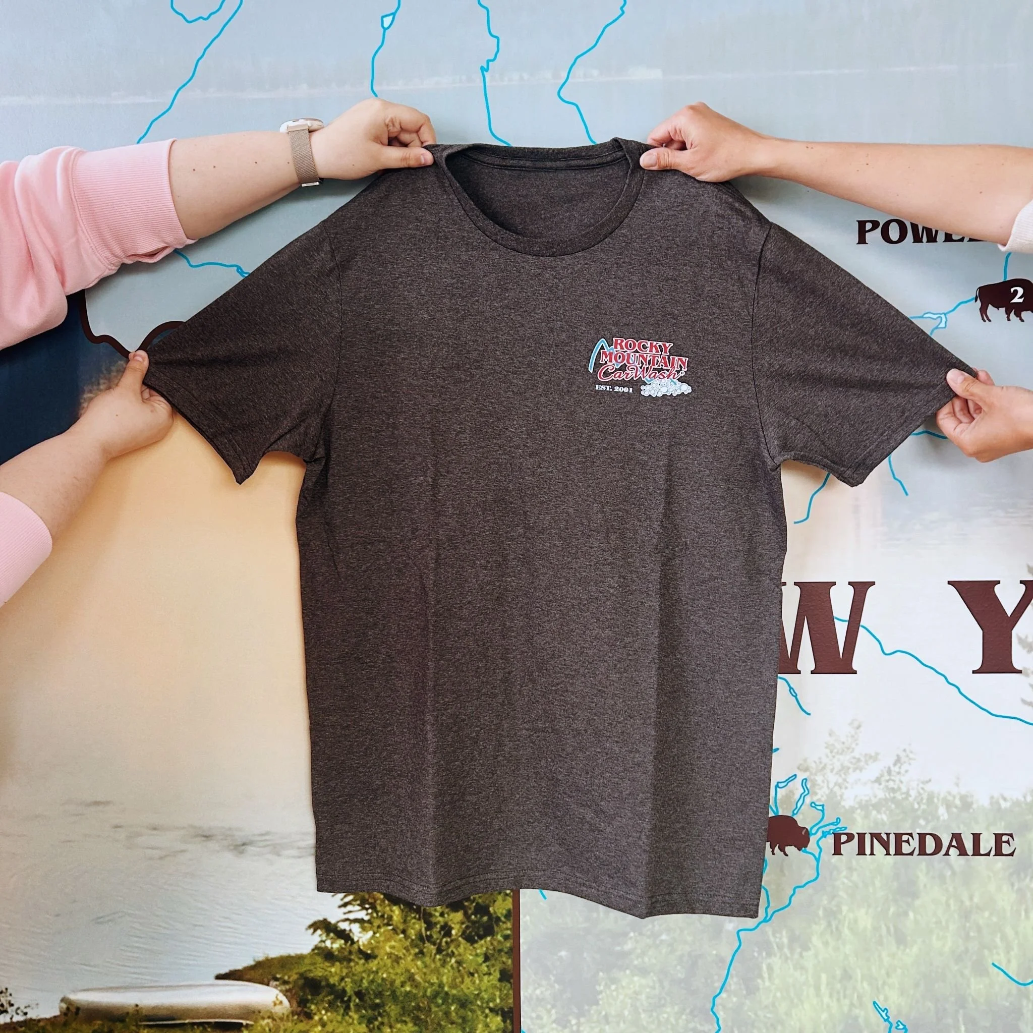 Dark Grey T-Shirt | Rocky Mountain Car Wash