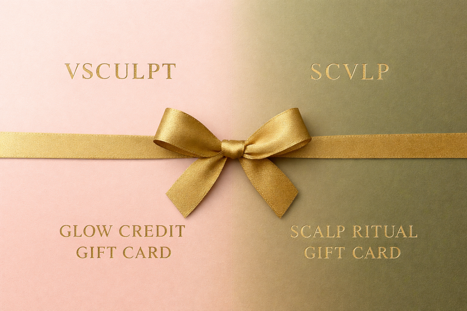 Limited Edition “For Good” Holiday Gift Card — SCVLP x VSCULPT