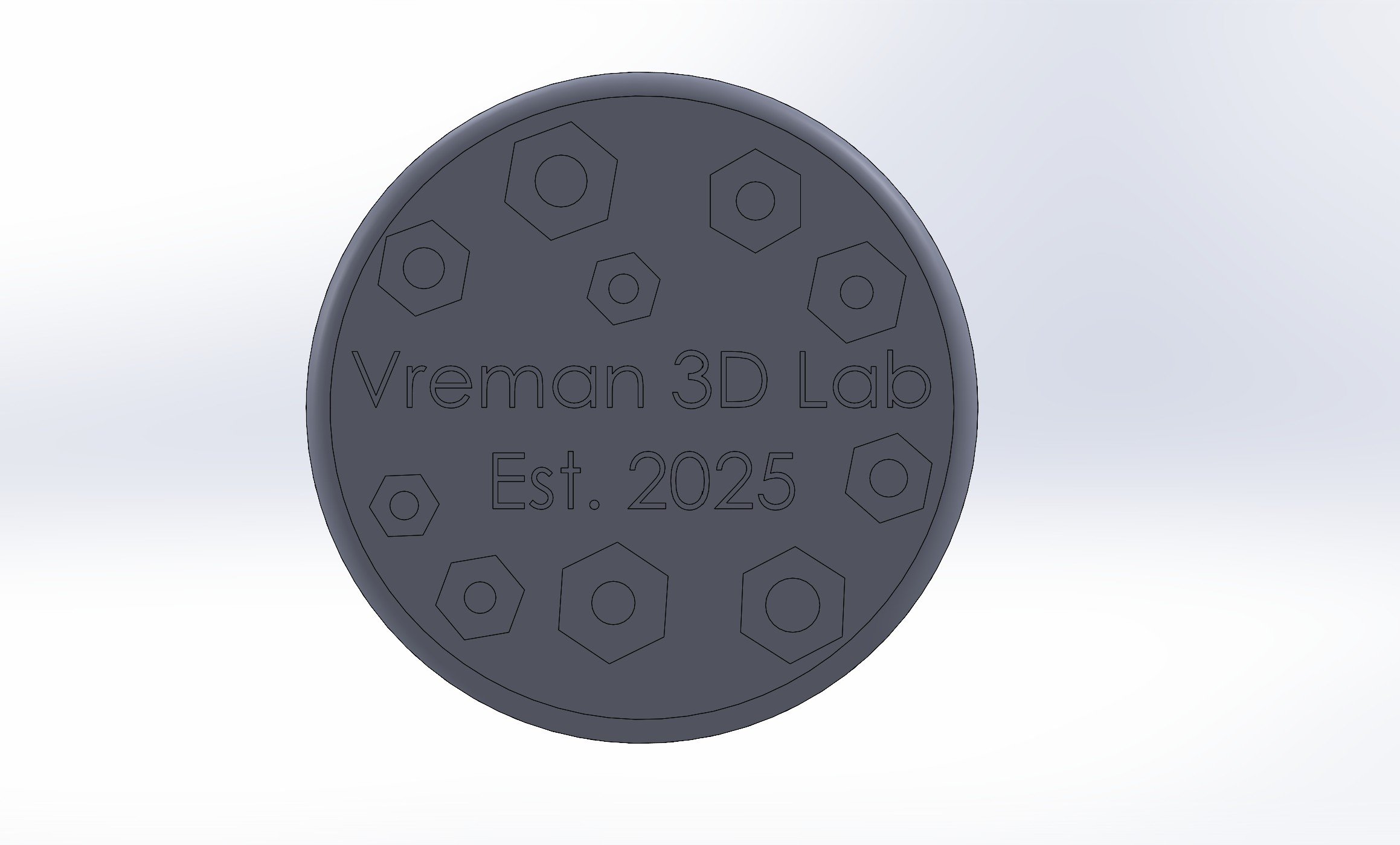 Vreman 3D Lab Coaster