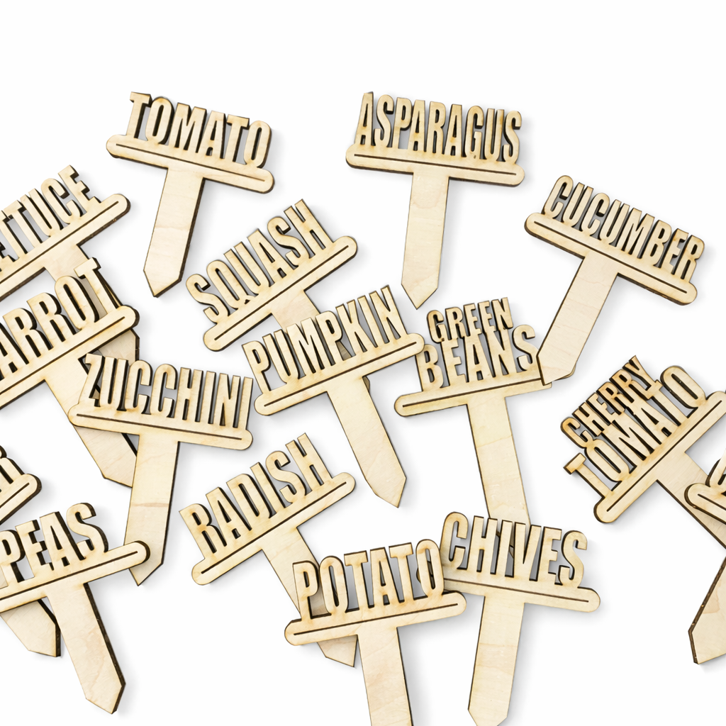 Engraved Plant Marker Stakes