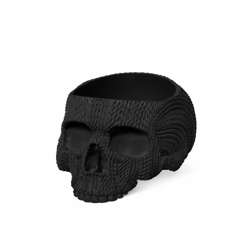 Knitted Skull Bowl