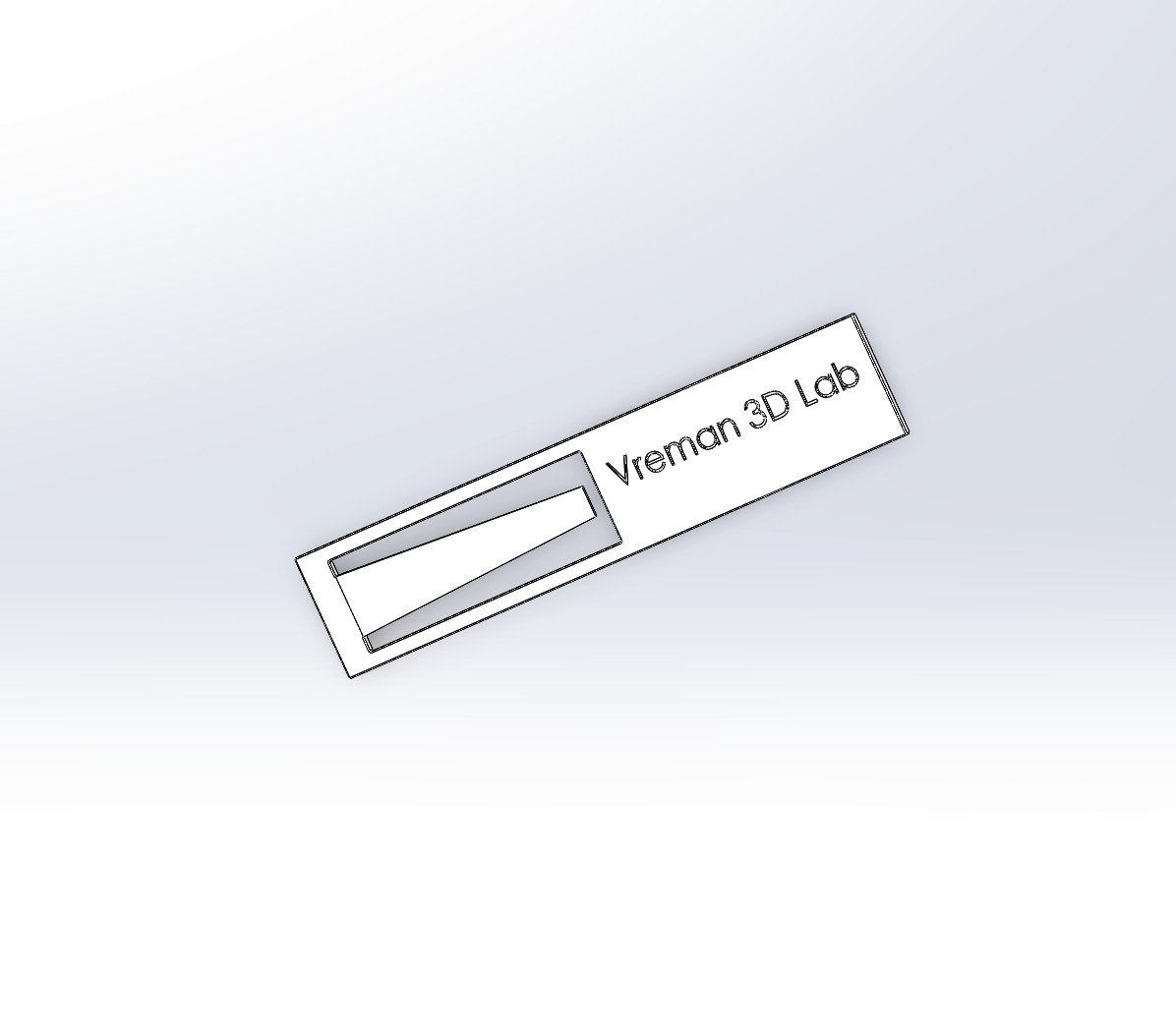 Vreman 3D Lab Bookmark
