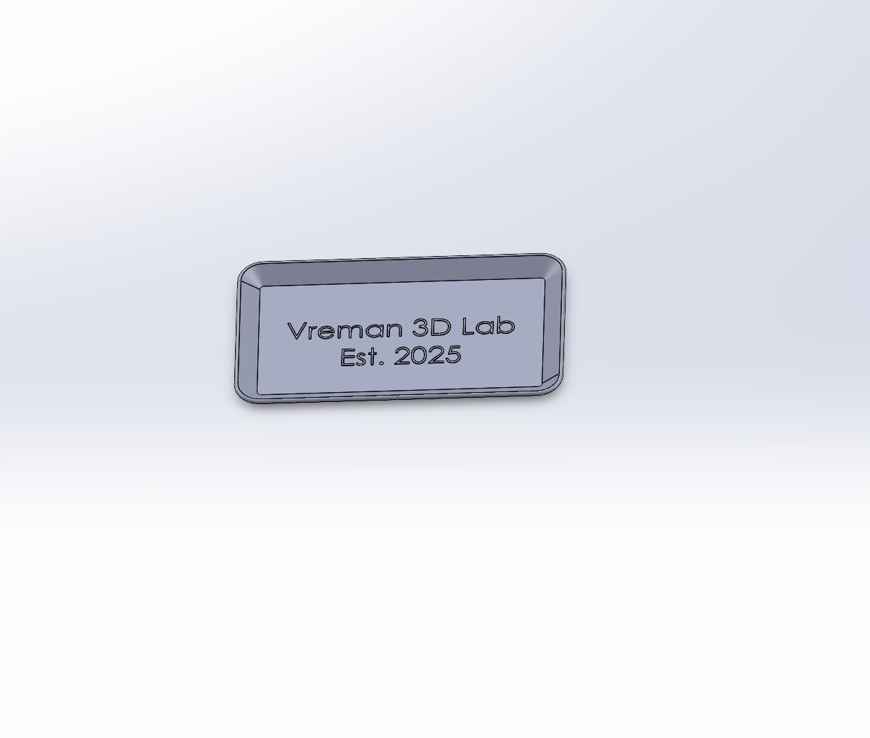 Vreman 3D Lab Tray