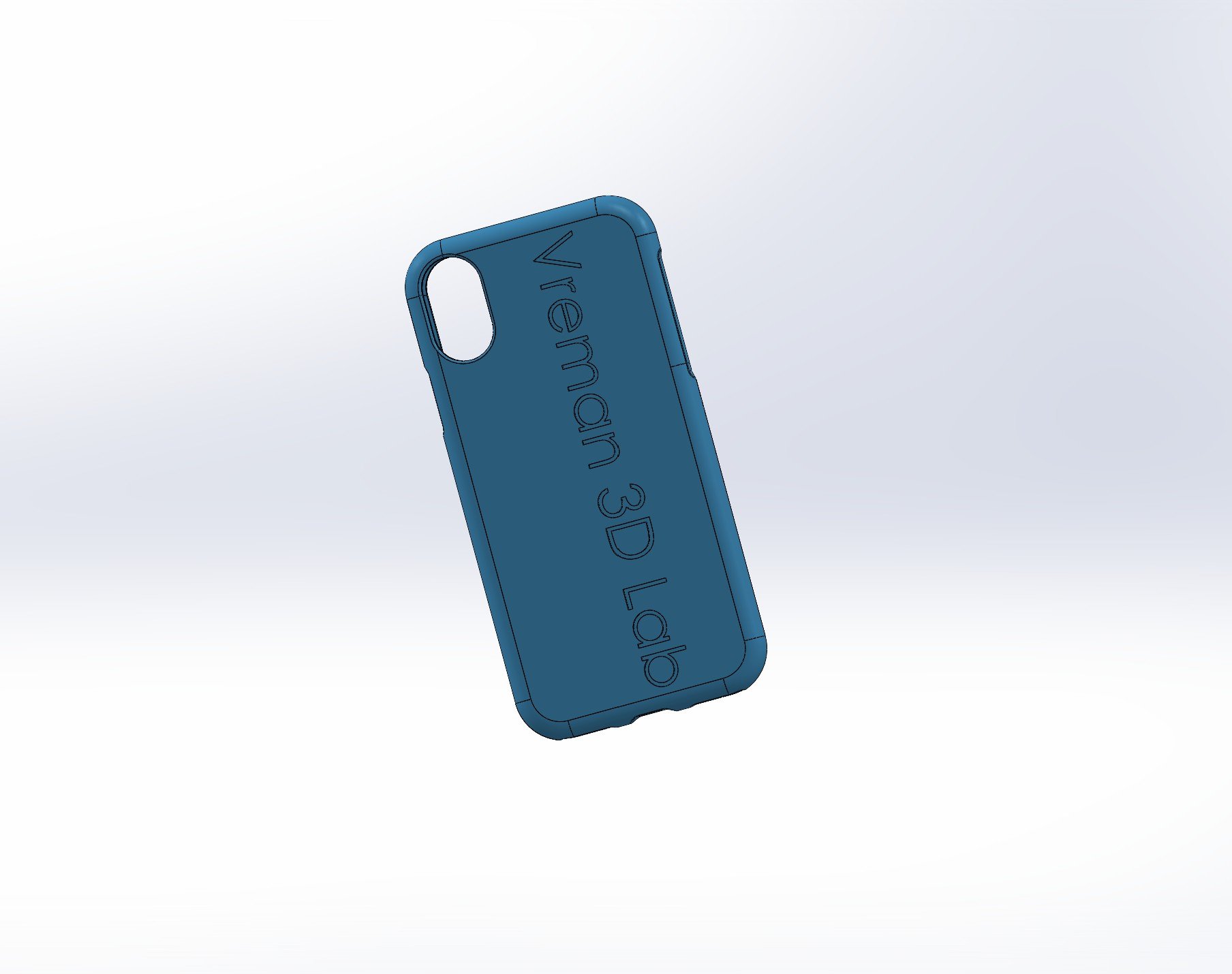 Vreman 3D Lab IPhone XS Case