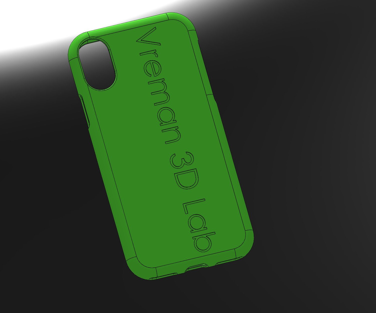 Vreman 3D Lab IPhone X Case