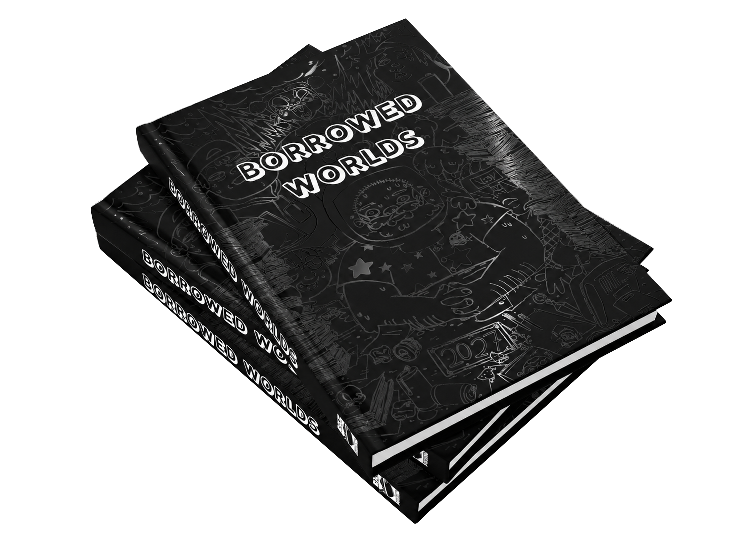 Borrowed Worlds limited edition cover mockup