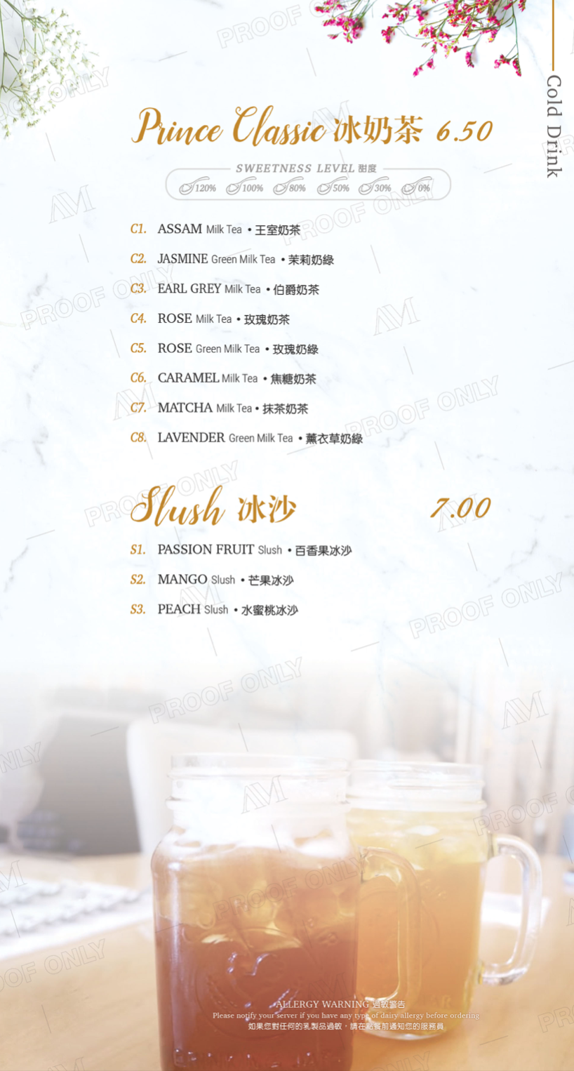 Our Menu — Prince Tea House