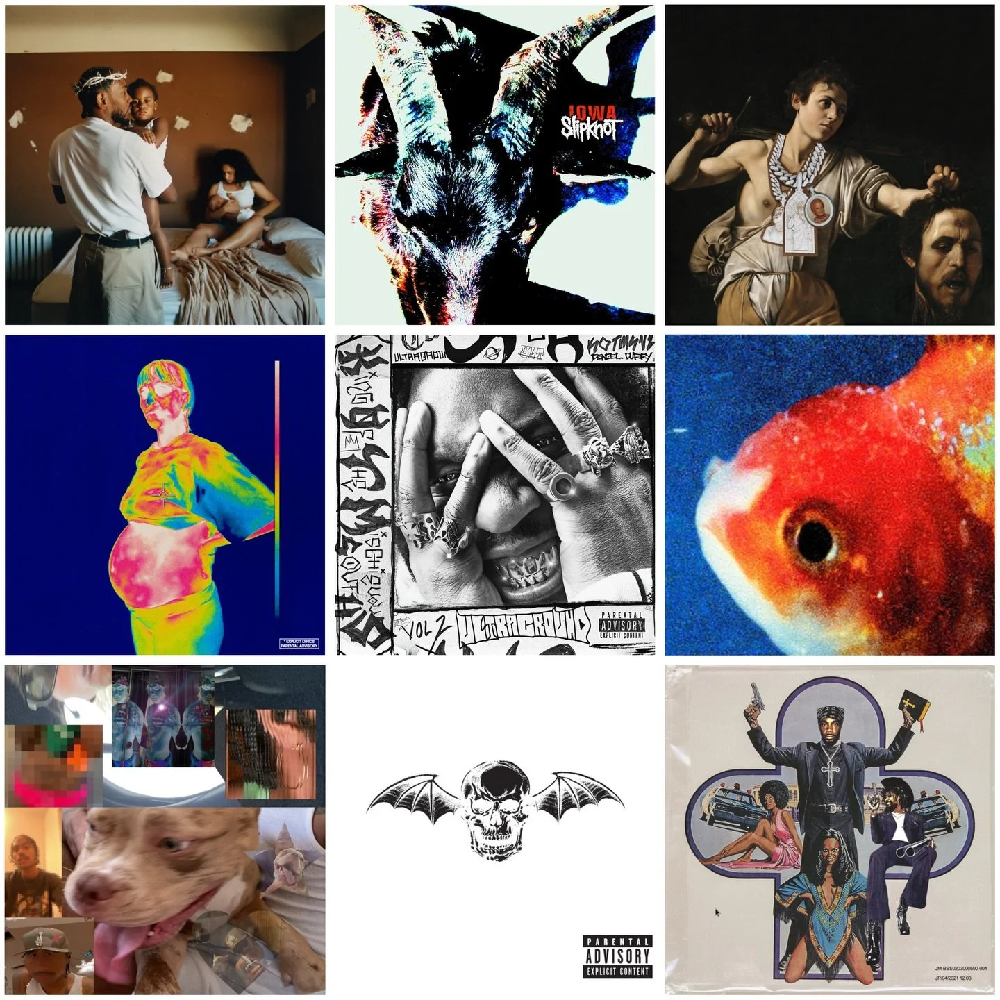 9 ALBUMS that inspired my production on 
PLAY THIS SHIT ON EARTH 

(available everywhere) 
PRAY4THEFUTURE.com