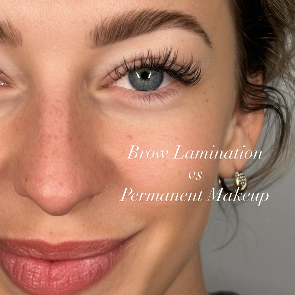 People ask me this question all the time! What is the difference between a brow laminations and permanent makeup? And which one do I need?

The answer is&hellip; it depends on your goals and existing brows! They are two very different procedures that